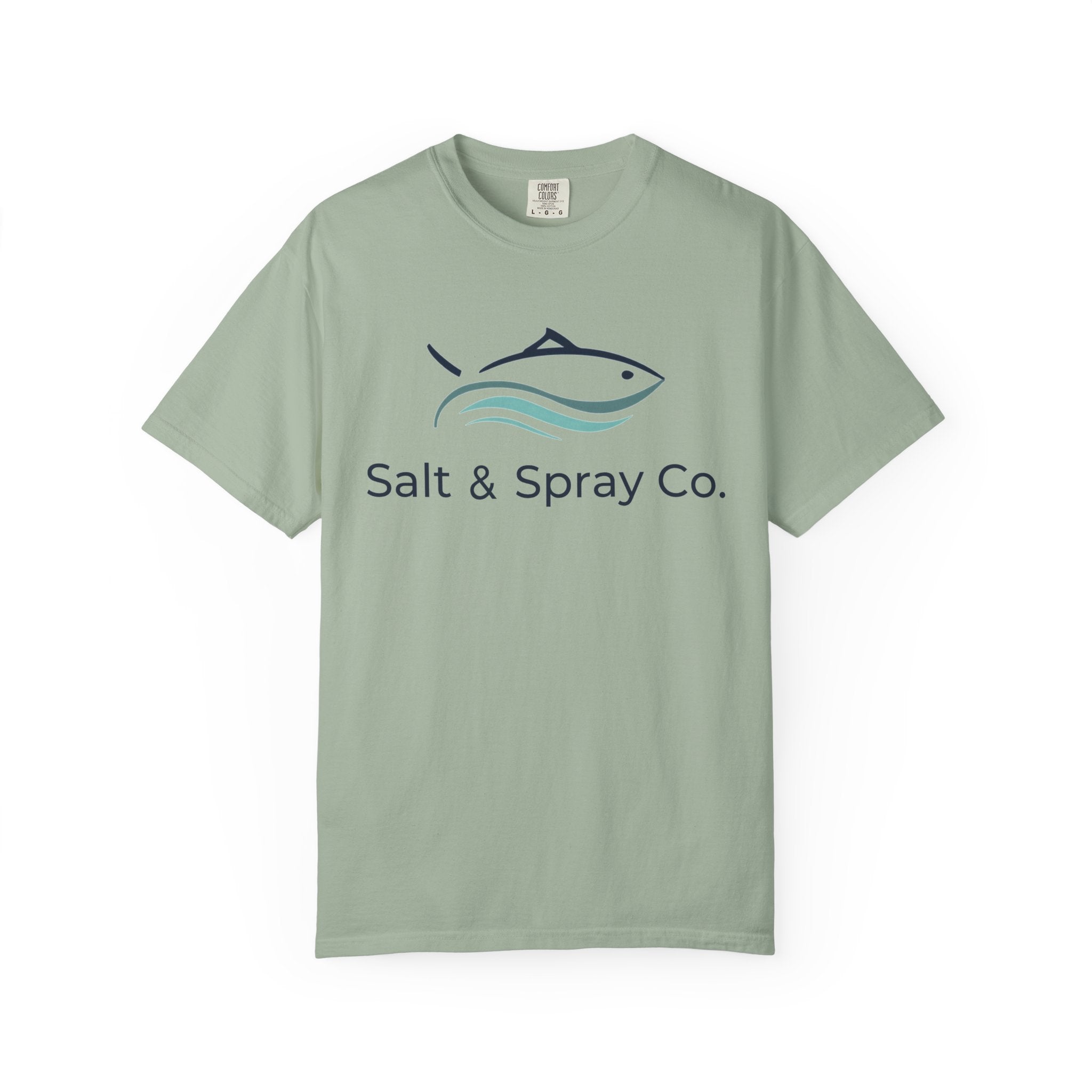 Salt & Spray Co. Coastal Logo T-Shirt — Gulf Coast Fishing & Beach Tee, Unisex