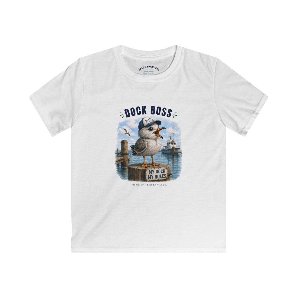 Kids Tee -- Dock Boss | Tiny Tides™ Collection | Salt & Spray Co.