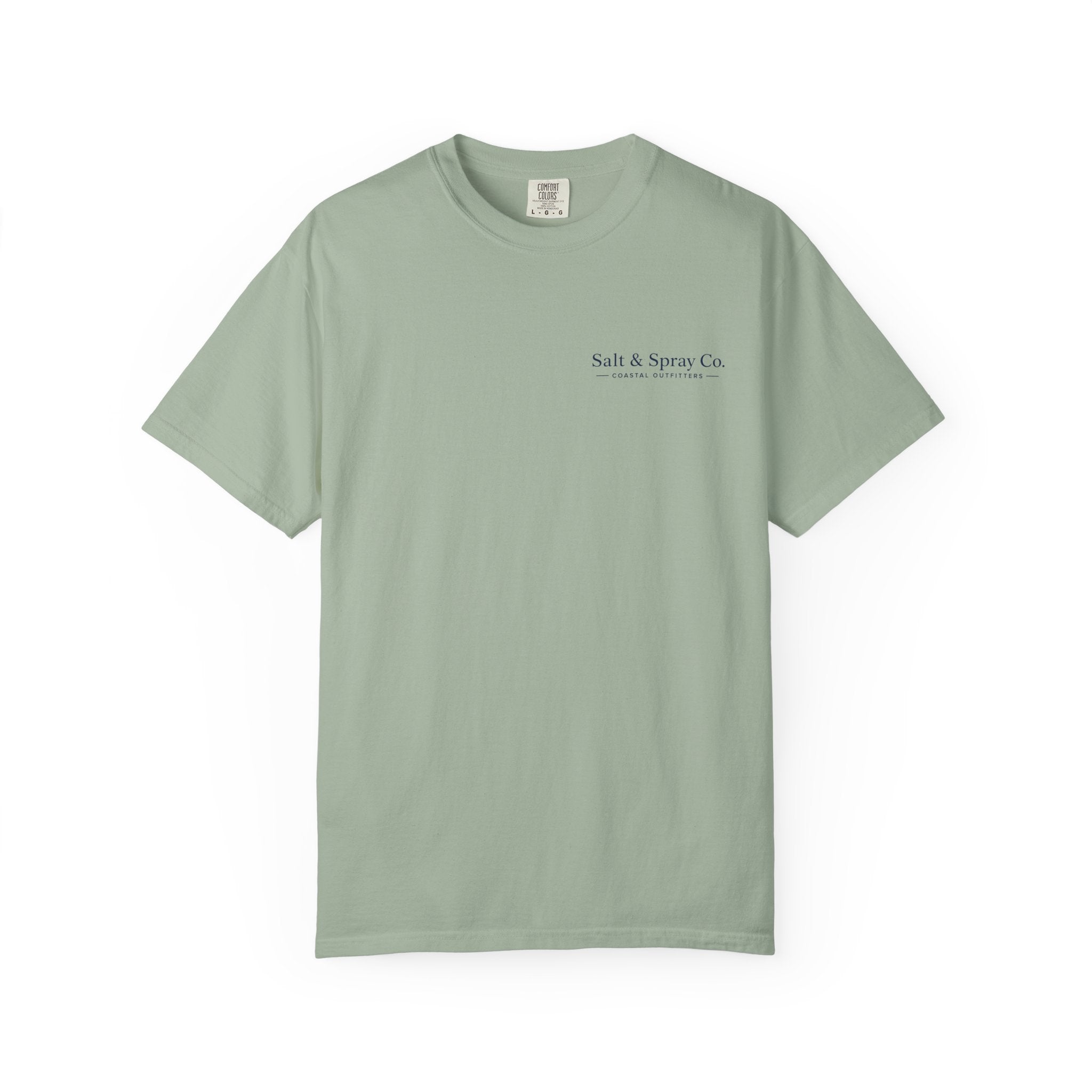 Nine Mile Hole Nautical Chart Tee — Where Silence Holds Fish