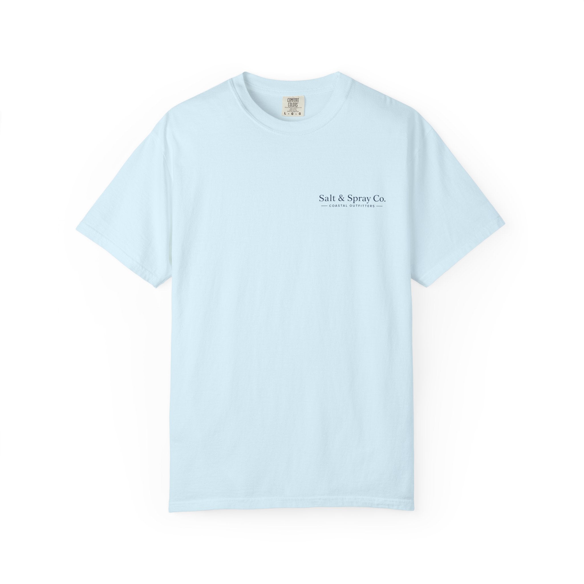Estes Flats Nautical Chart Tee — Follow the Grass Line
