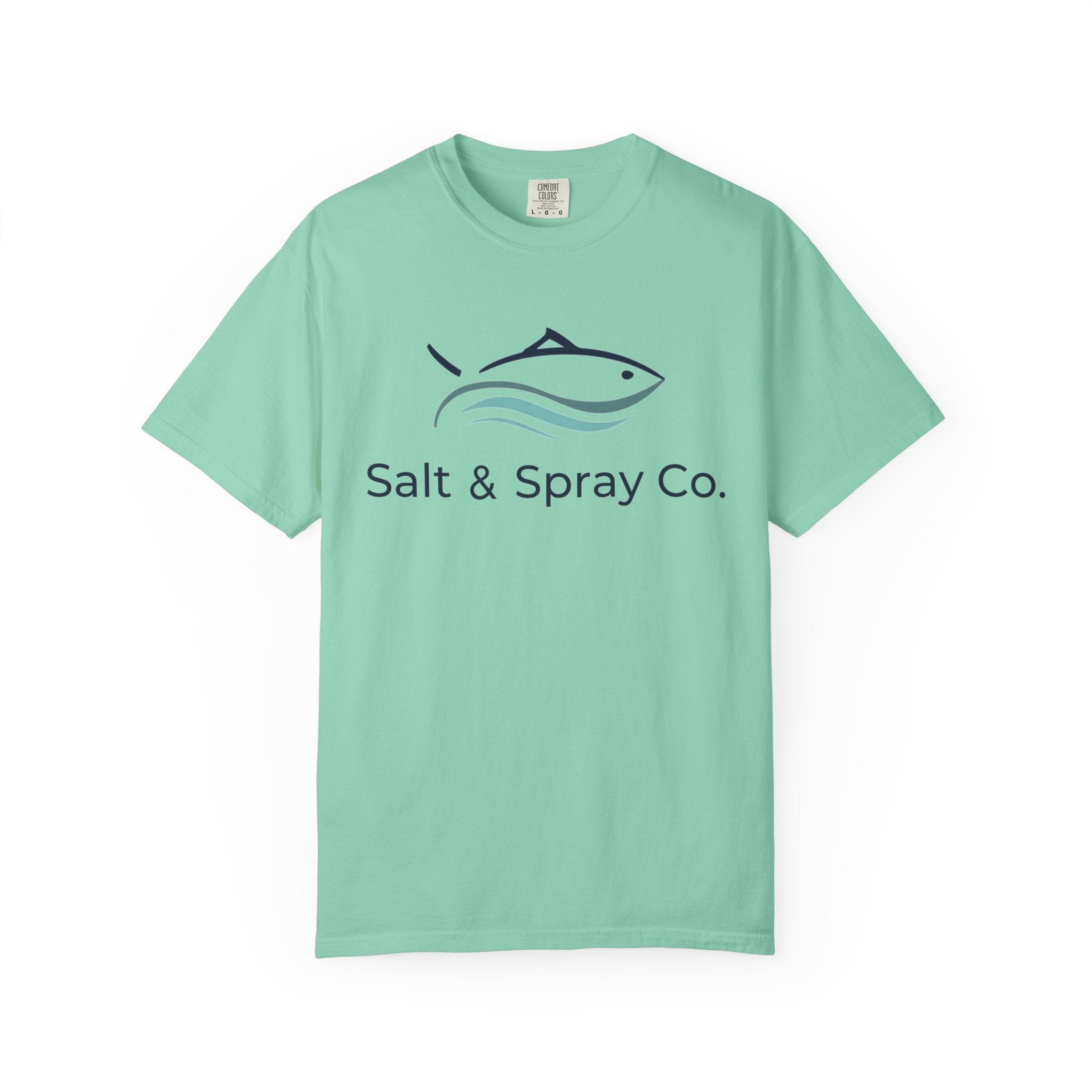 Salt & Spray Co. Coastal Logo T-Shirt — Gulf Coast Fishing & Beach Tee, Unisex