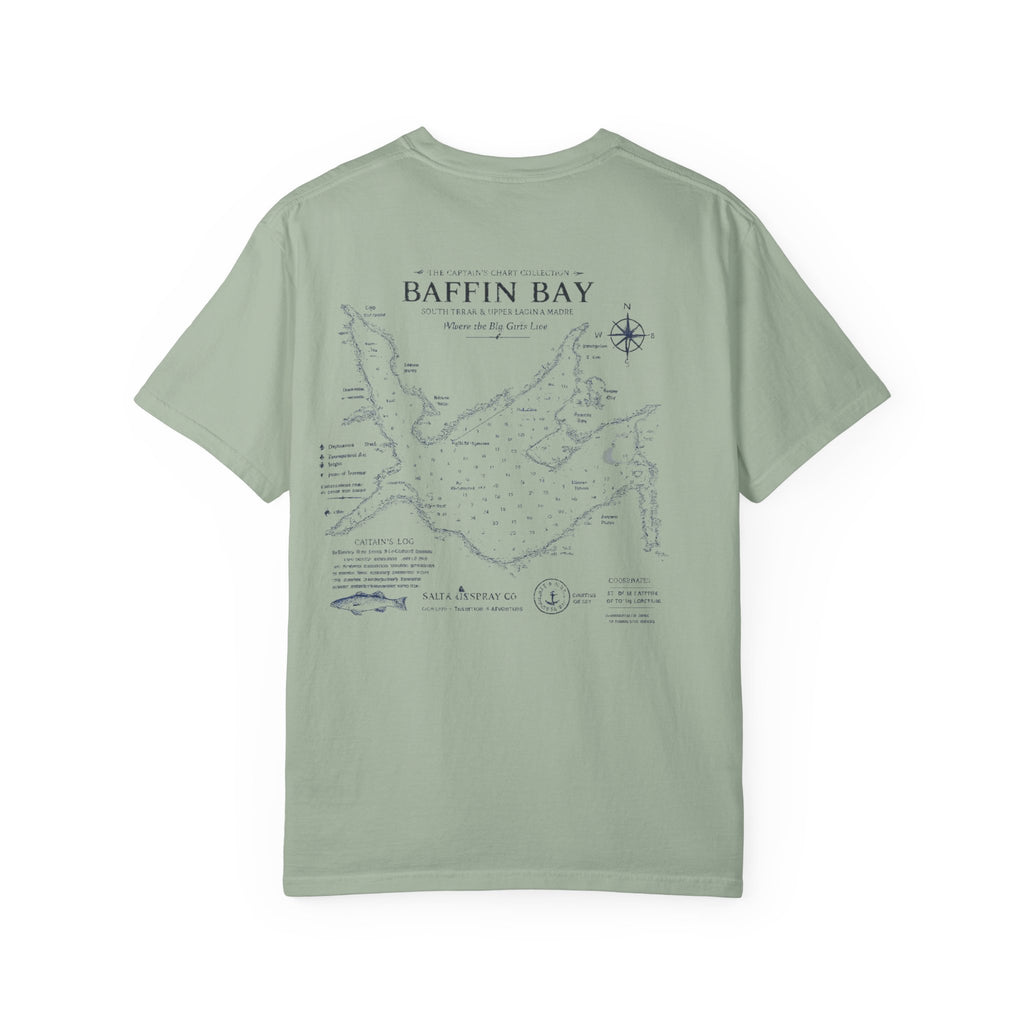 Baffin Bay Nautical Chart Tee — Where the Big Girls Live