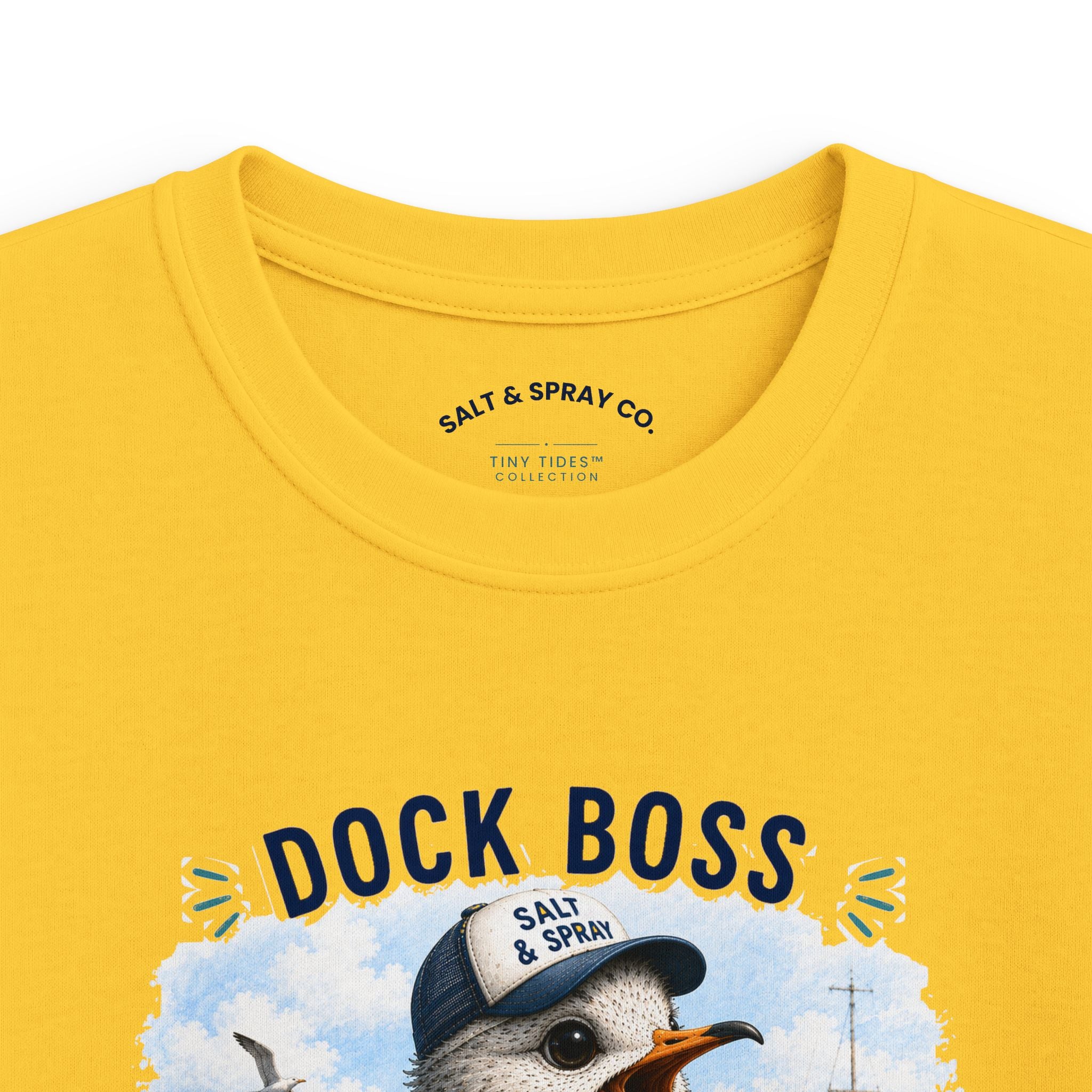 Kid Tee -- Dock Boss | Tiny Tides™ Collection | Salt & Spray Co.