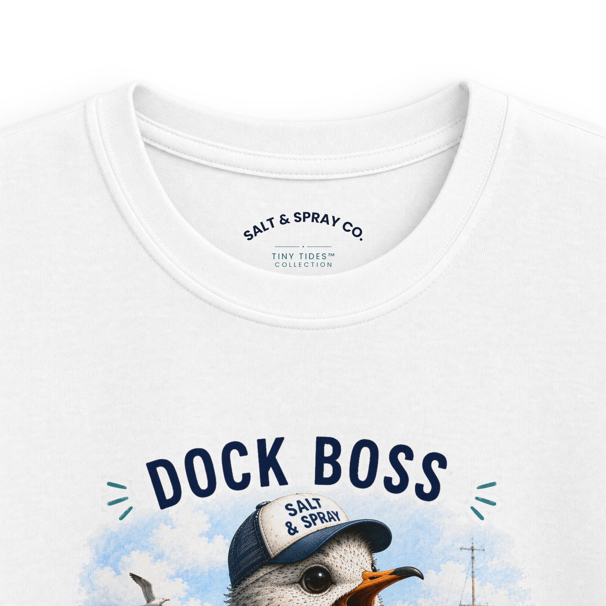 Kid Tee -- Dock Boss | Tiny Tides™ Collection | Salt & Spray Co.