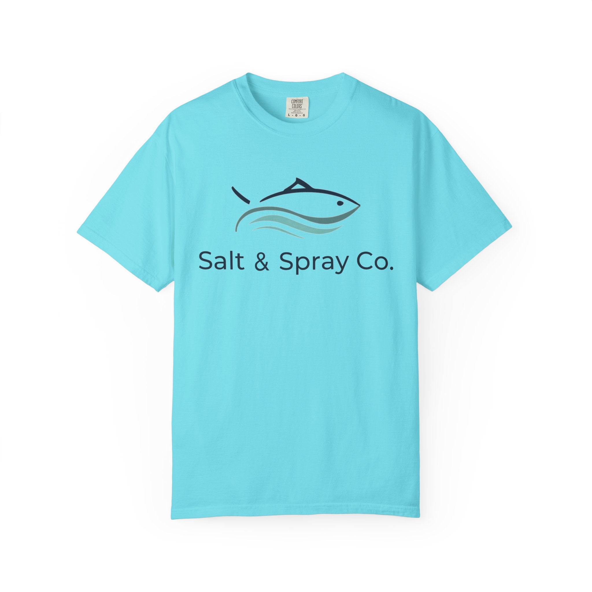 Salt & Spray Co. Coastal Logo T-Shirt — Gulf Coast Fishing & Beach Tee, Unisex