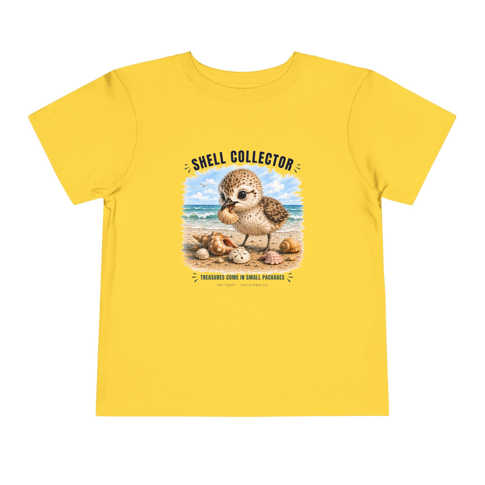 Toddler Tee – Shell Collector | Tiny Tides™ Collection | Salt & Spray Co.