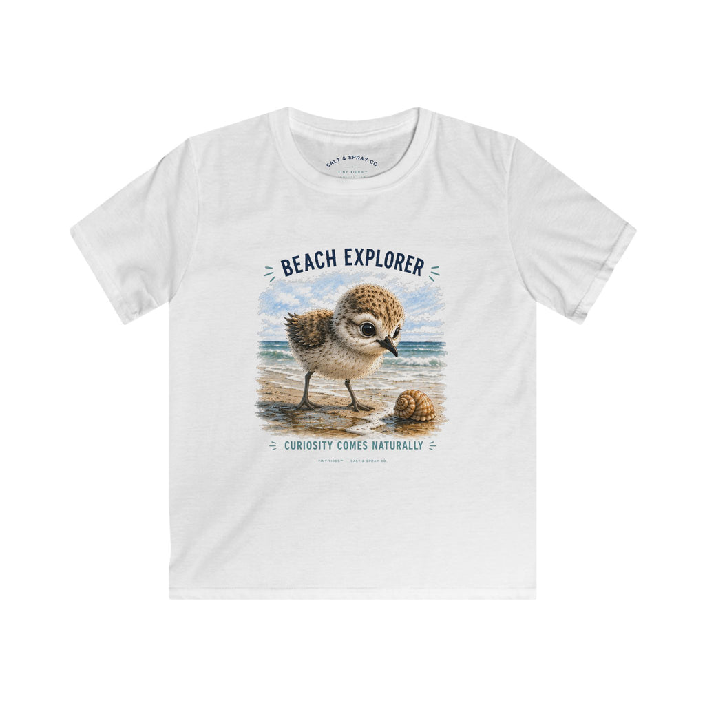 Kid Tee – Beach Explorer | Tiny Tides™ Collection | Salt & Spray Co.