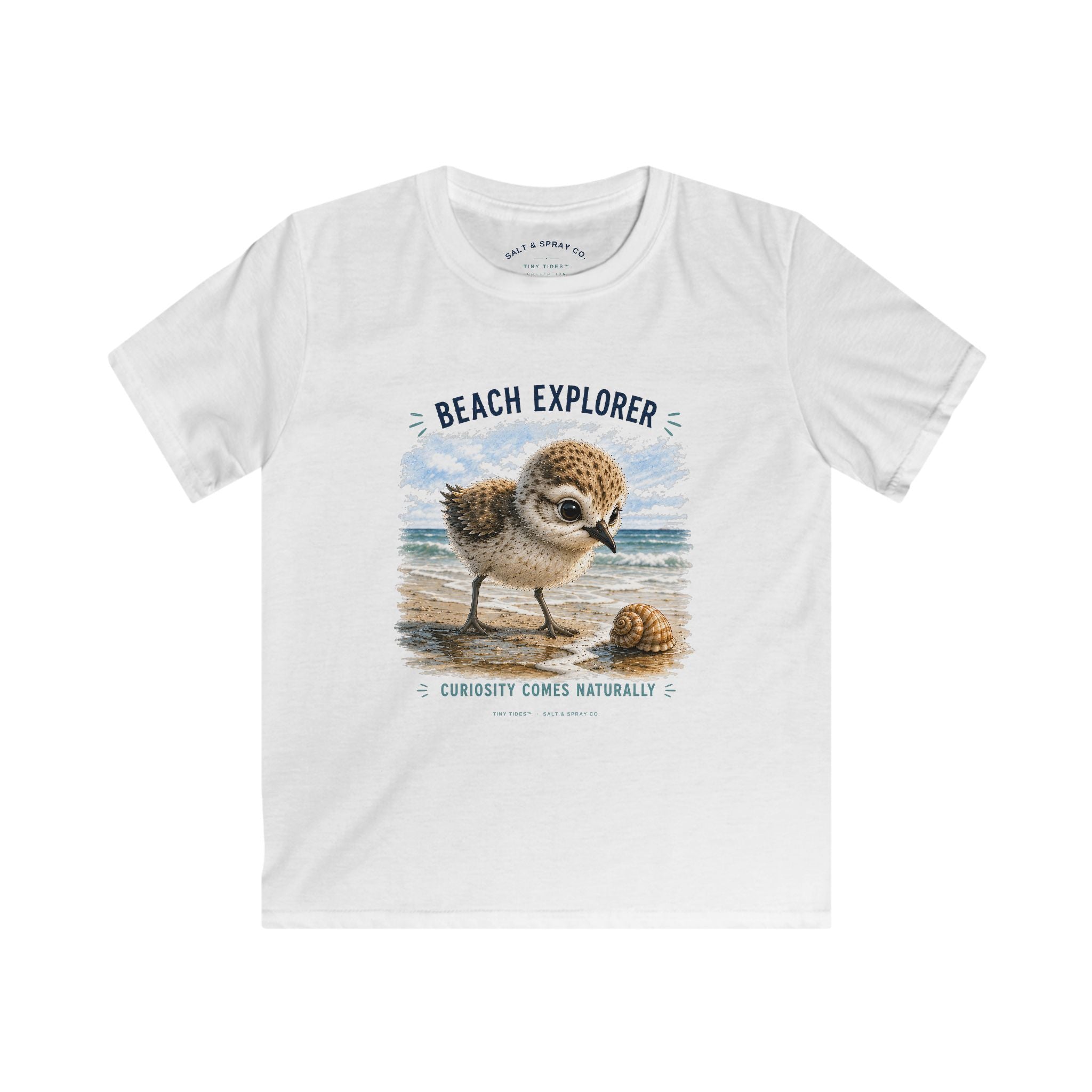 Kid Tee – Beach Explorer | Tiny Tides™ Collection | Salt & Spray Co.