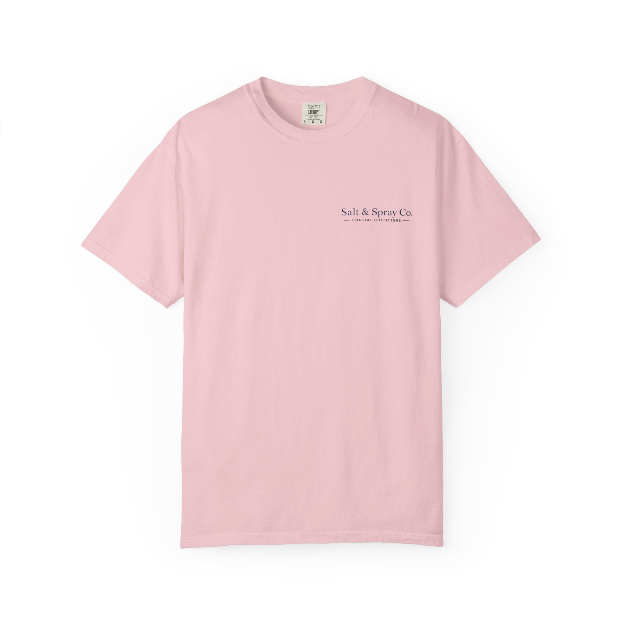 Estes Flats Nautical Chart Tee — Follow the Grass Line