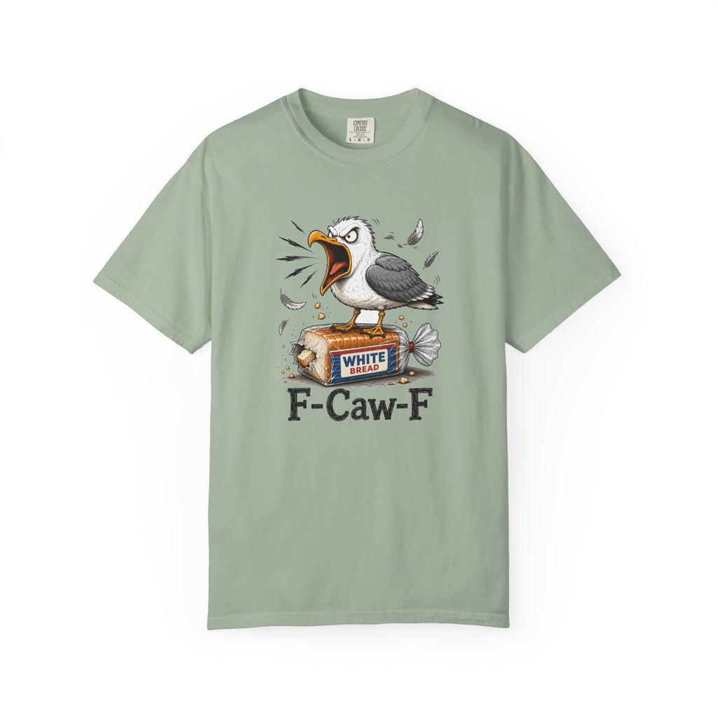 F-Caw-F Tee — Funny Angry Seagull T-Shirt
