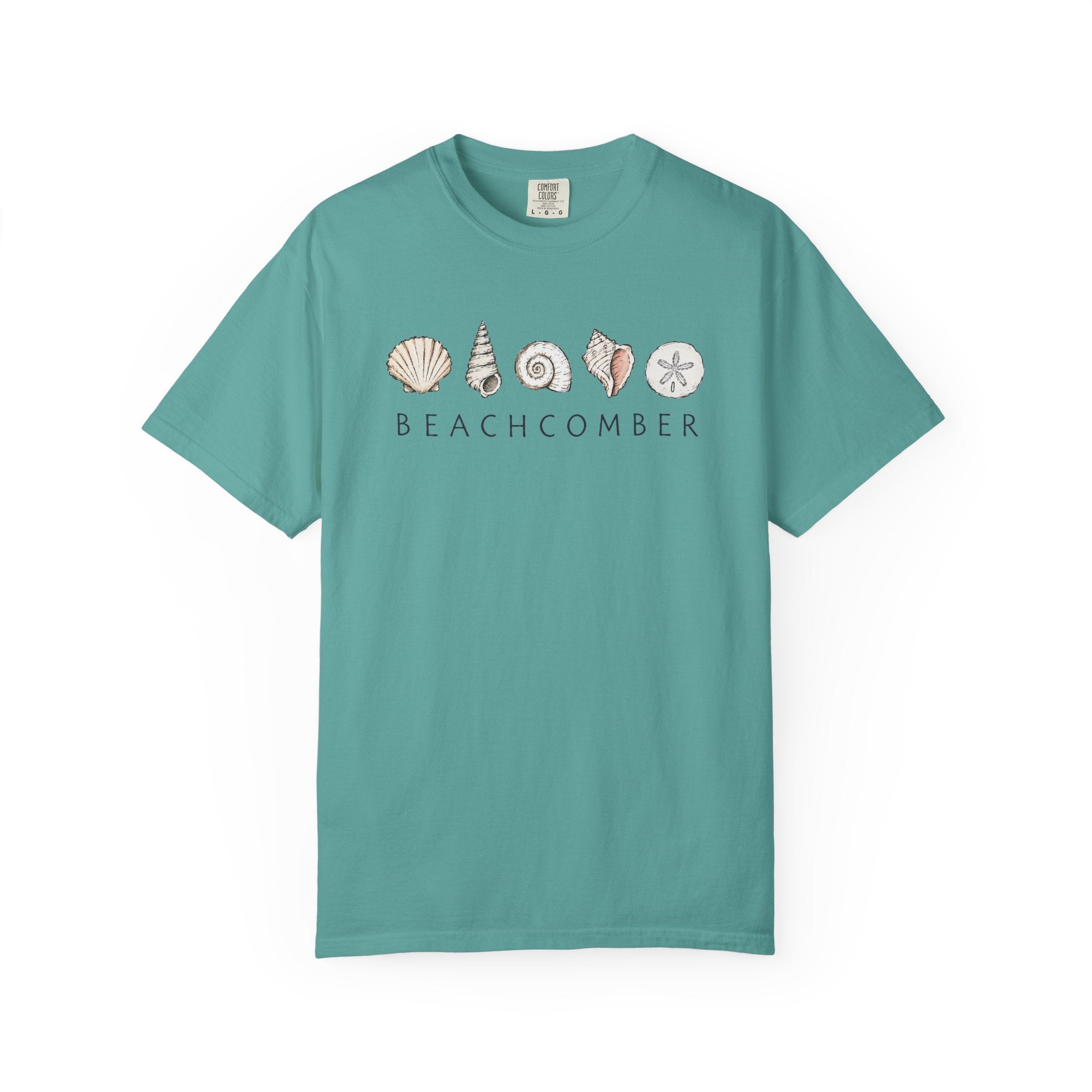 Beachcomber Shells T-Shirt — Coastal Seashell Graphic Tee