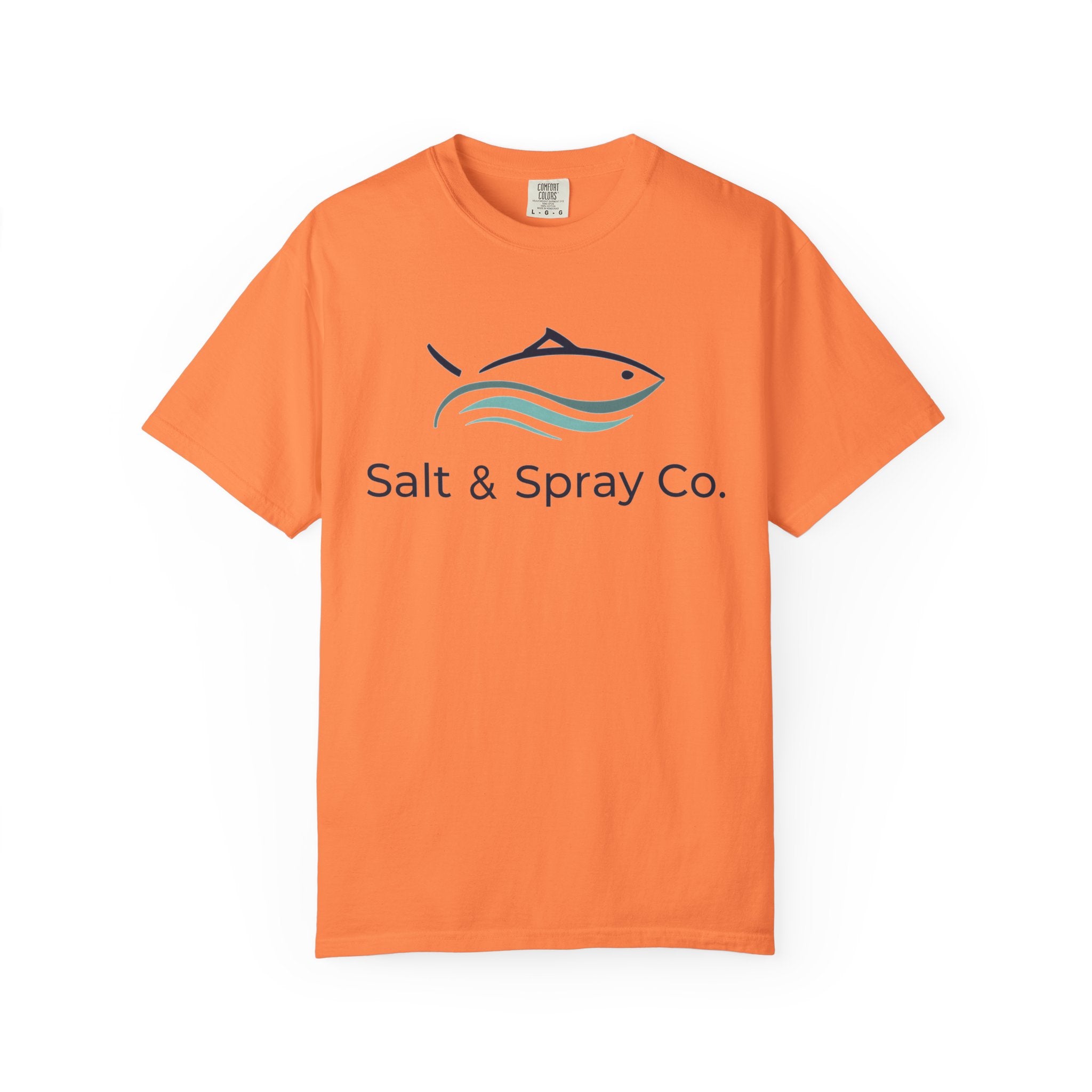 Salt & Spray Co. Coastal Logo T-Shirt — Gulf Coast Fishing & Beach Tee, Unisex