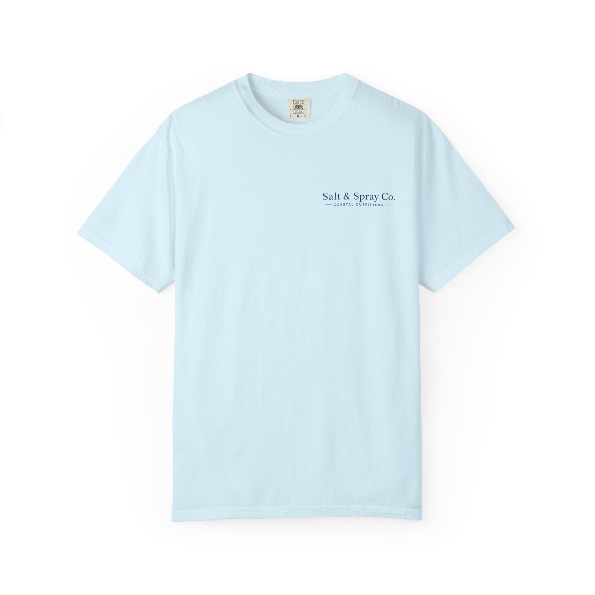 Nine Mile Hole Nautical Chart Tee — Where Silence Holds Fish