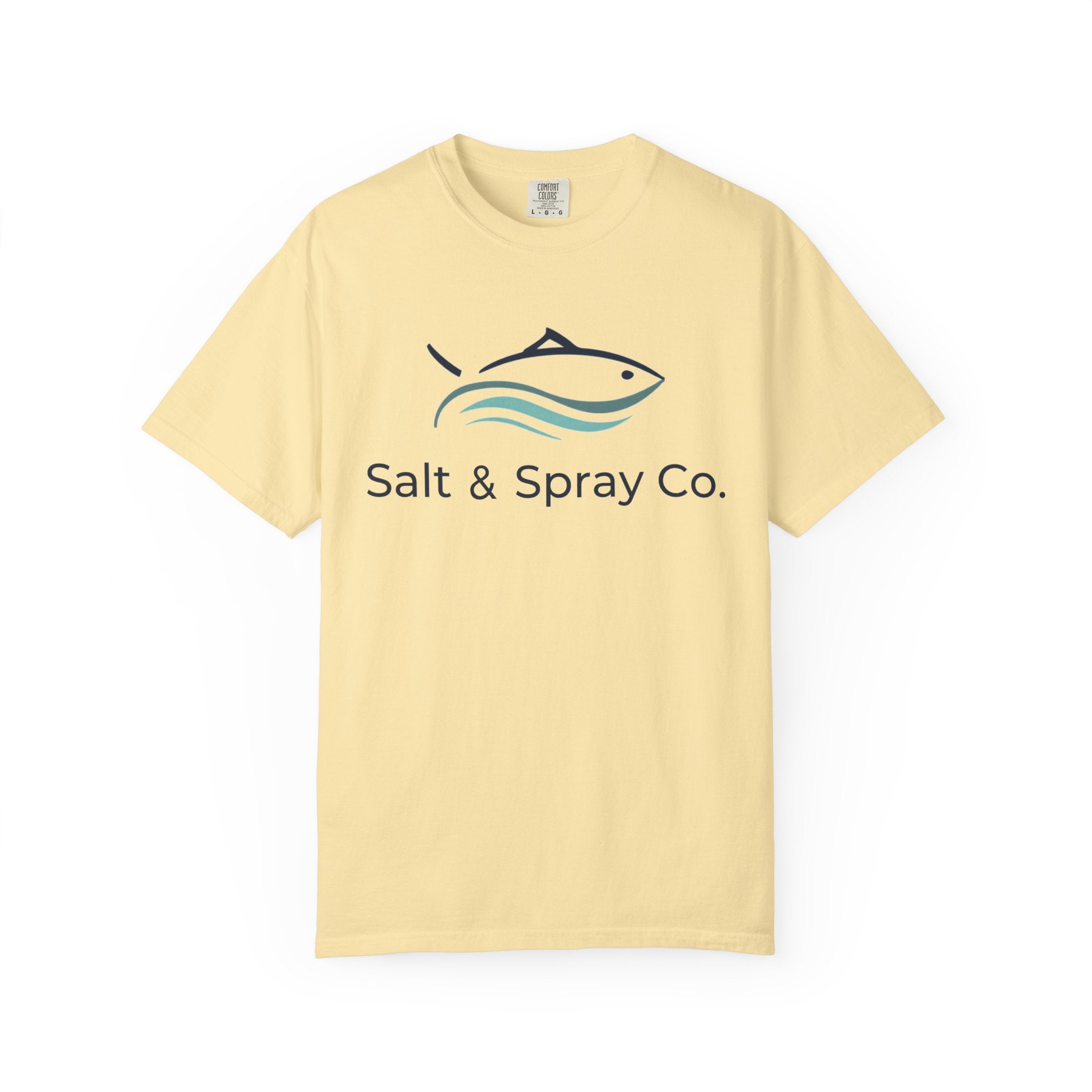 Salt & Spray Co. Coastal Logo T-Shirt — Gulf Coast Fishing & Beach Tee, Unisex