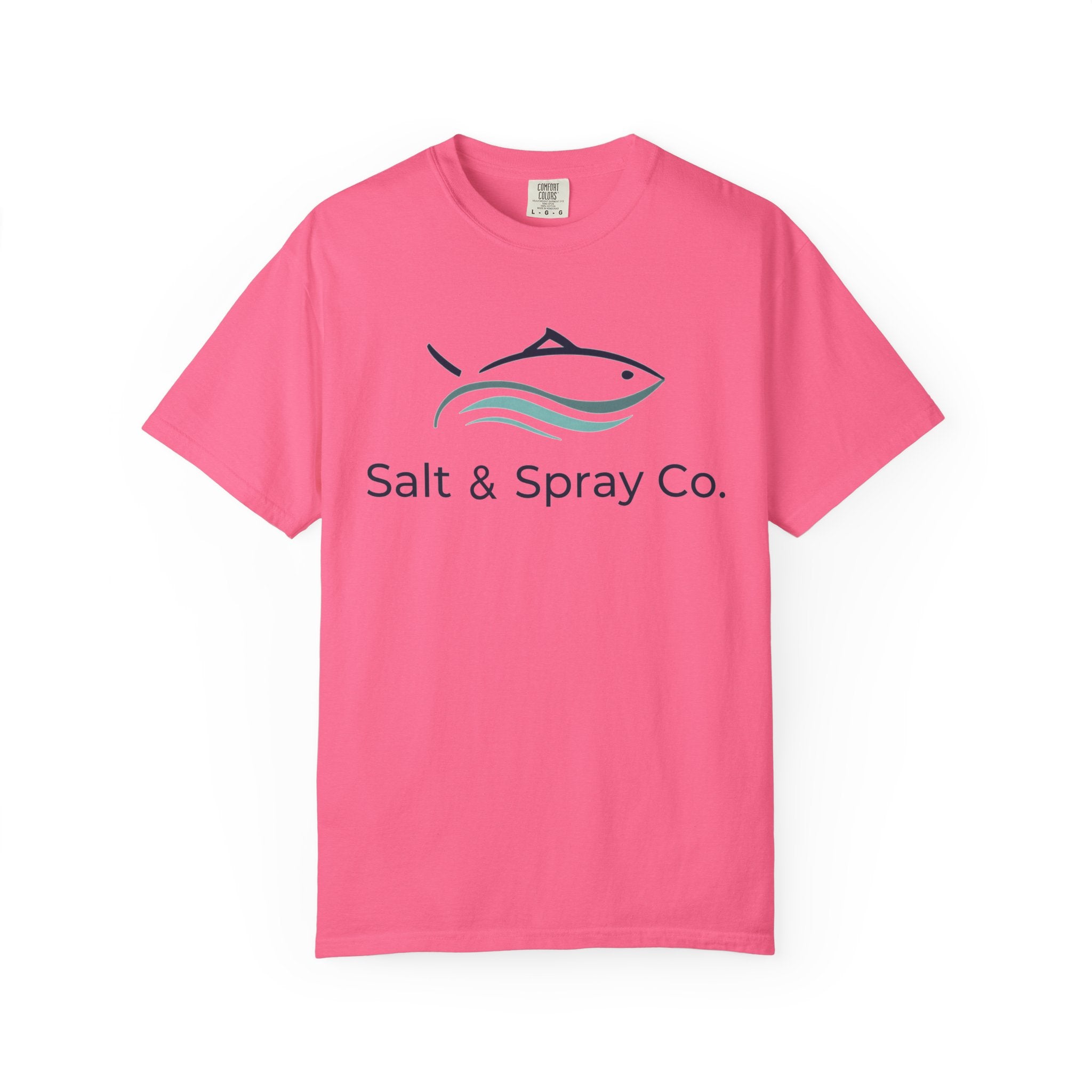 Salt & Spray Co. Coastal Logo T-Shirt — Gulf Coast Fishing & Beach Tee, Unisex
