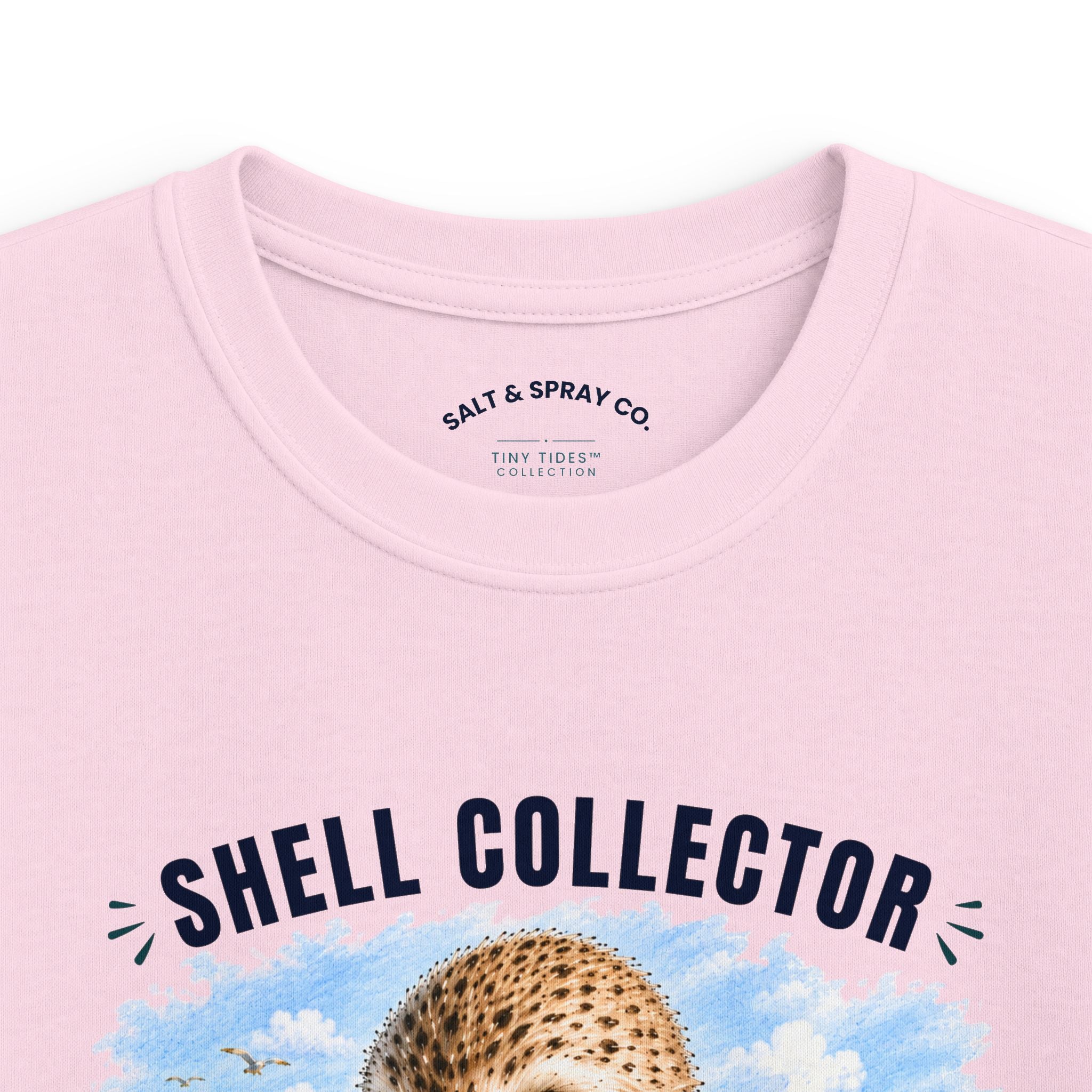 Kids Tee – Shell Collector | Tiny Tides™ Collection | Salt & Spray Co.