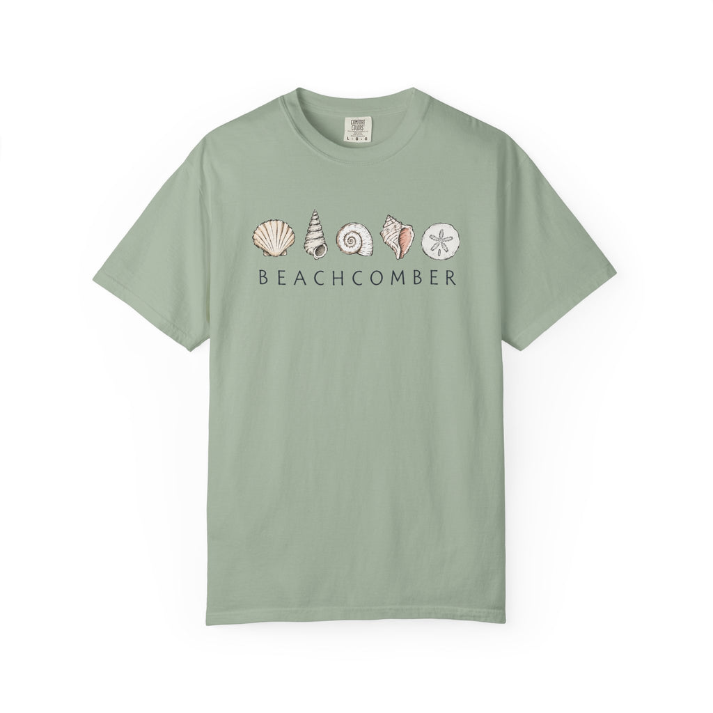 Beachcomber Shells T-Shirt — Coastal Seashell Graphic Tee