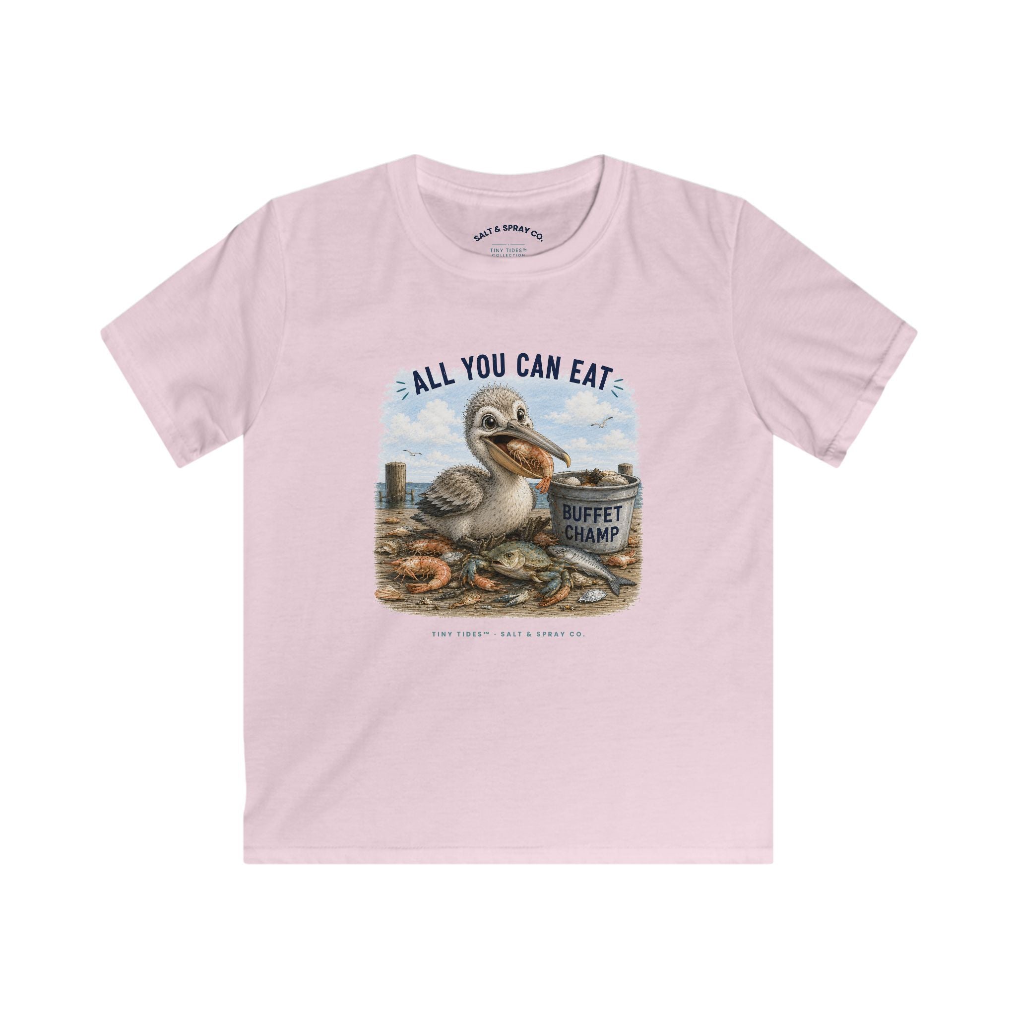 Kids Tee – All You Can Eat | Tiny Tides™ Collection | Salt & Spray Co.