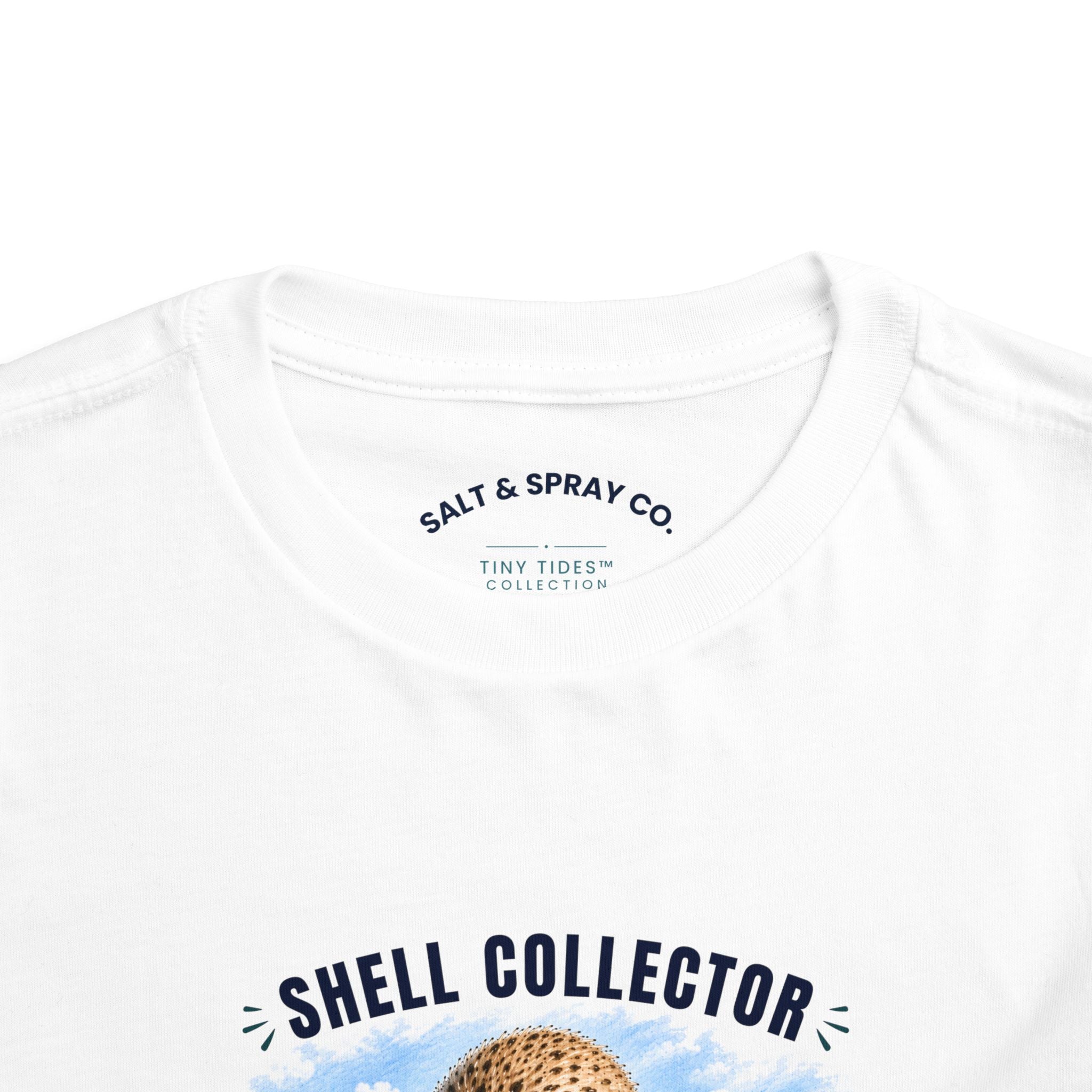Toddler Tee – Shell Collector | Tiny Tides™ Collection | Salt & Spray Co.