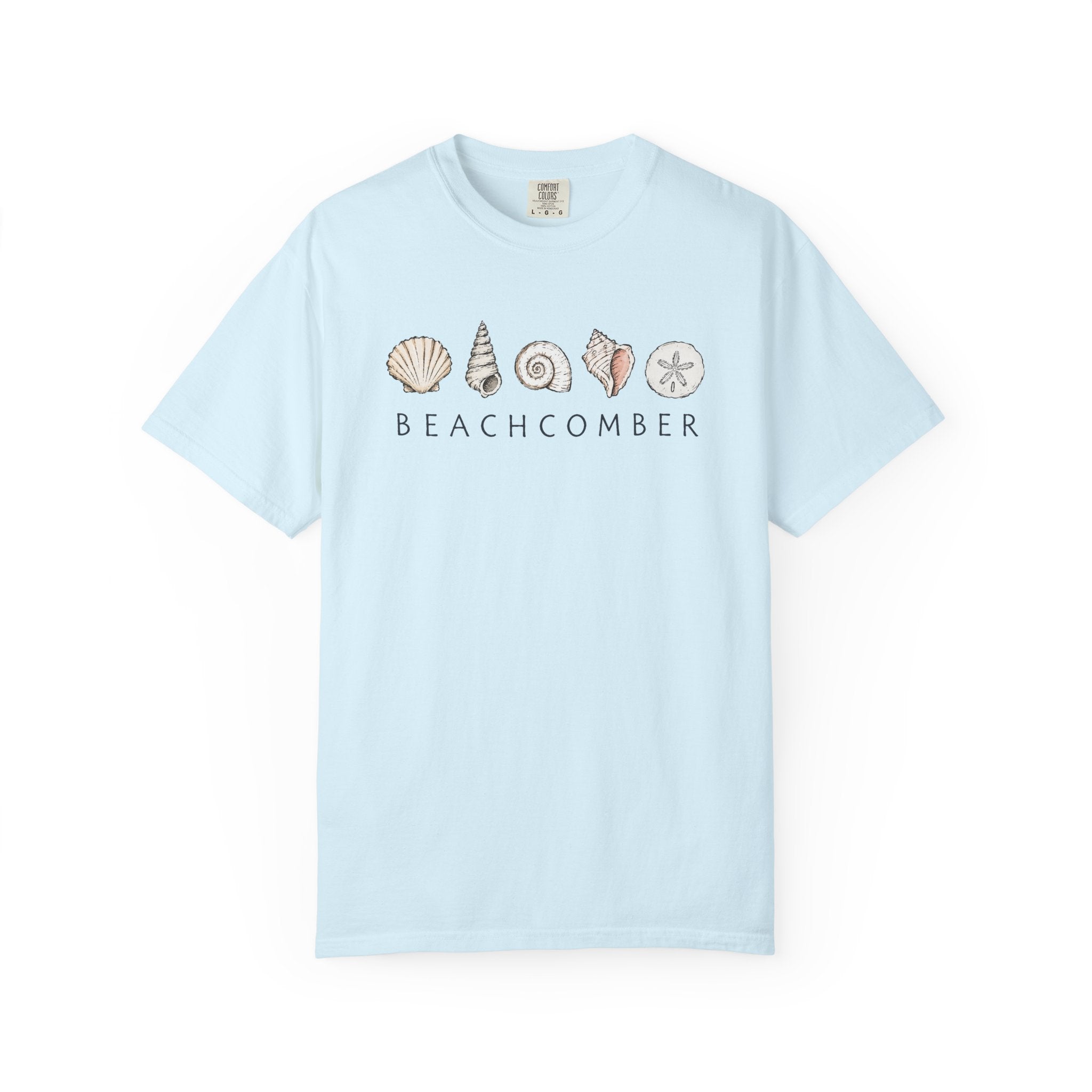 Beachcomber Shells T-Shirt — Coastal Seashell Graphic Tee
