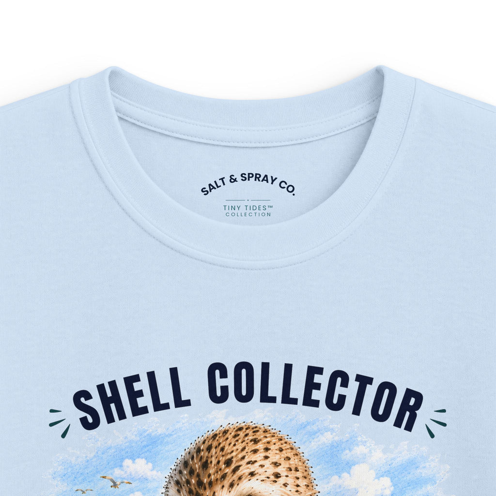 Kids Tee – Shell Collector | Tiny Tides™ Collection | Salt & Spray Co.