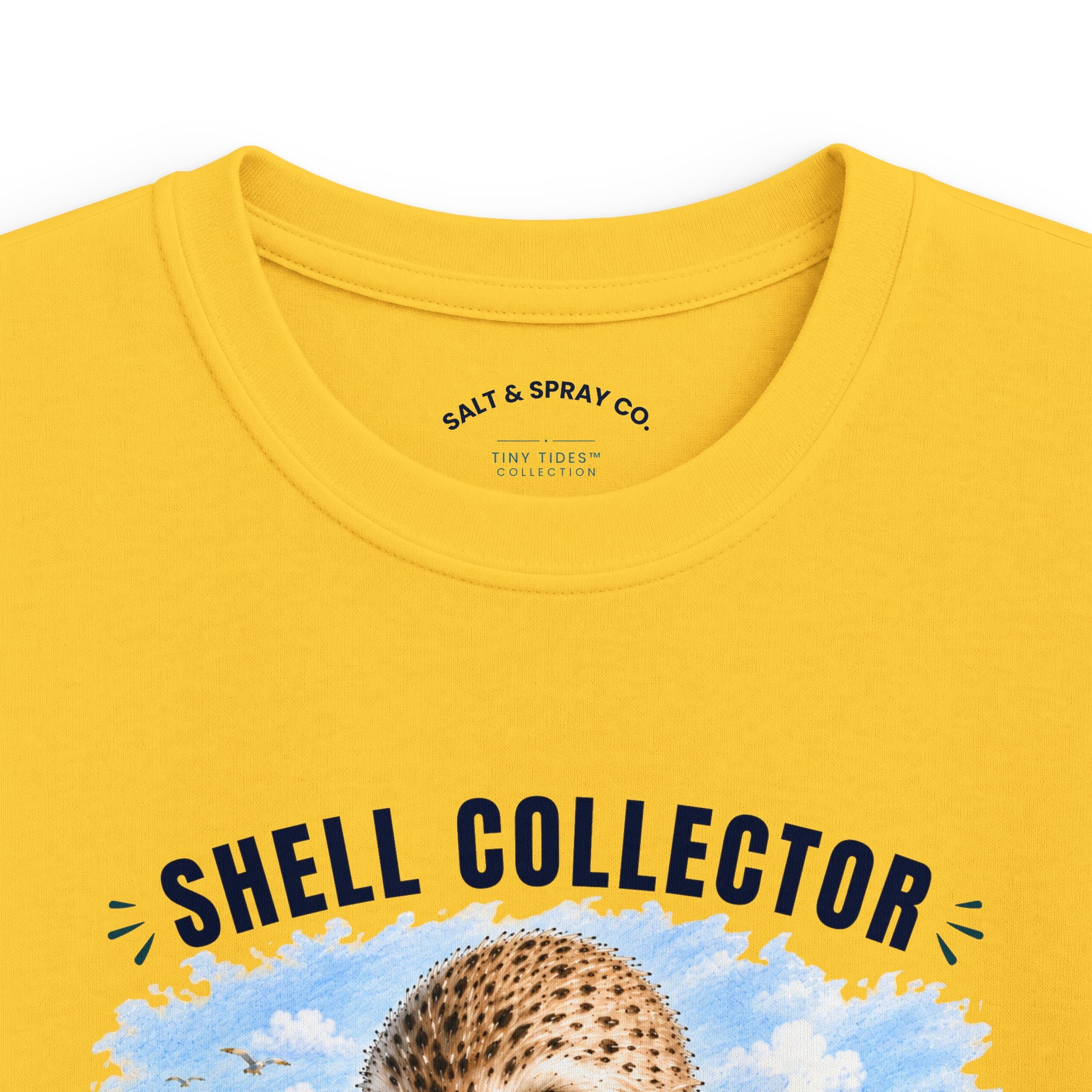 Kids Tee – Shell Collector | Tiny Tides™ Collection | Salt & Spray Co.