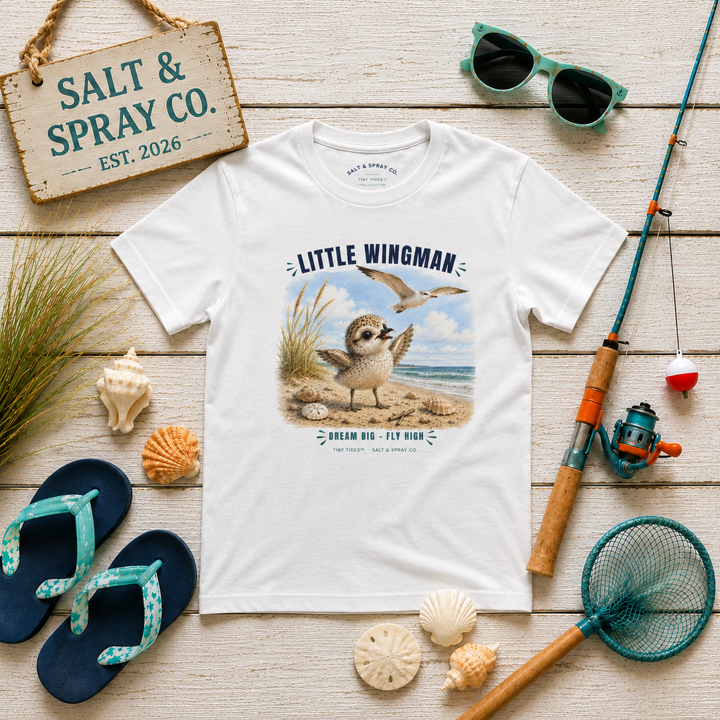 Kids Tee -- Little Wingman | Tiny Tides™ Collection | Salt & Spray Co.