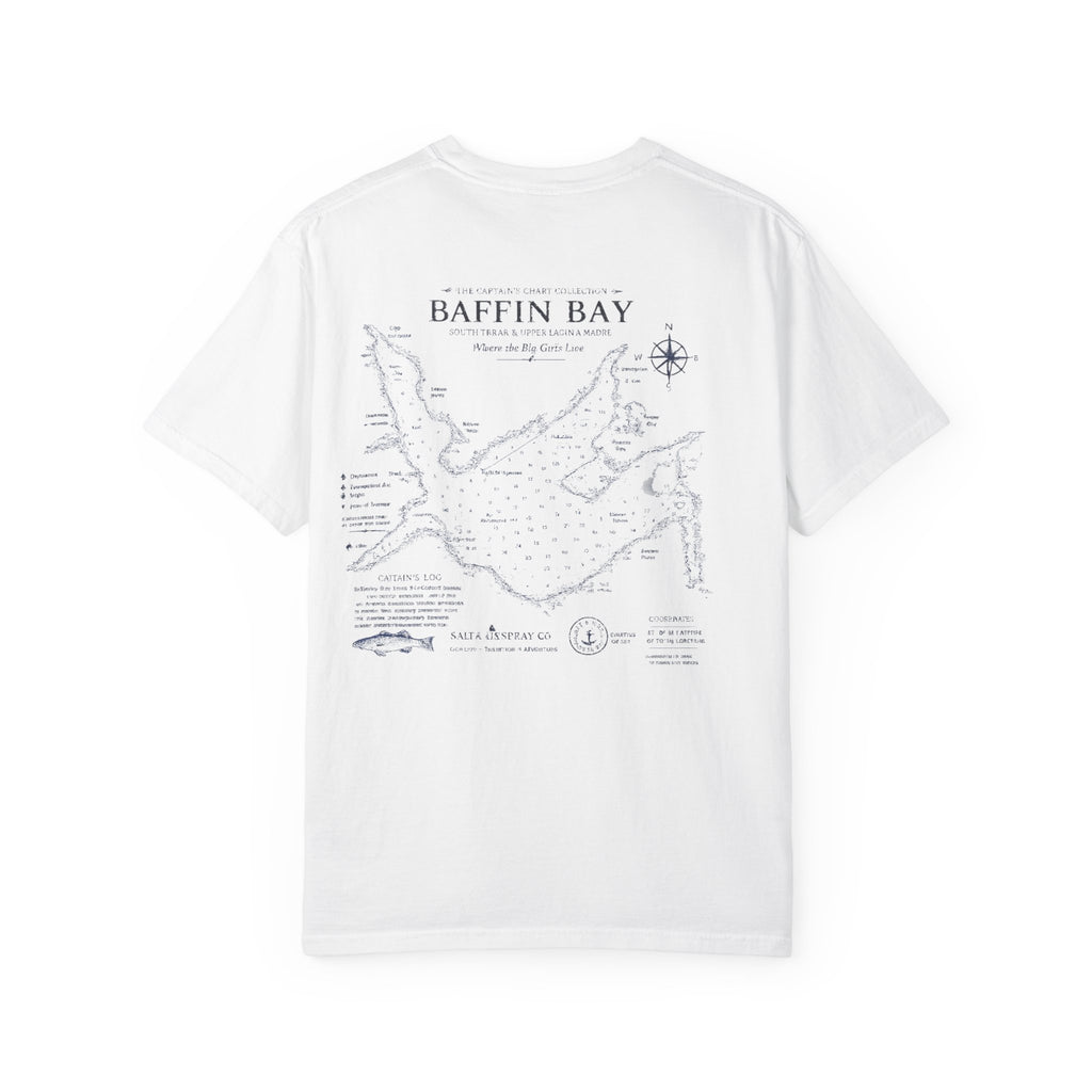Baffin Bay Nautical Chart Tee — Where the Big Girls Live