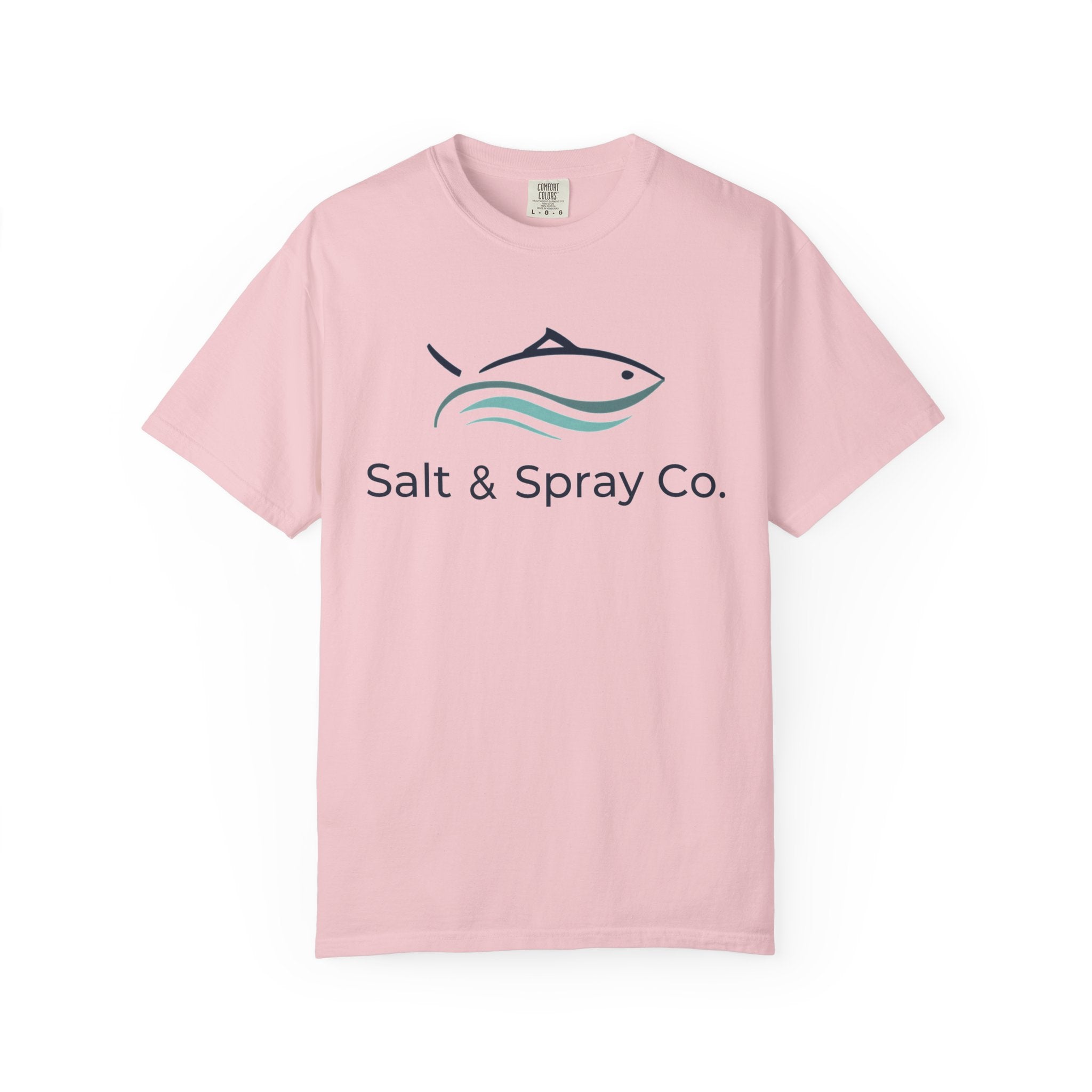 Salt & Spray Co. Coastal Logo T-Shirt — Gulf Coast Fishing & Beach Tee, Unisex