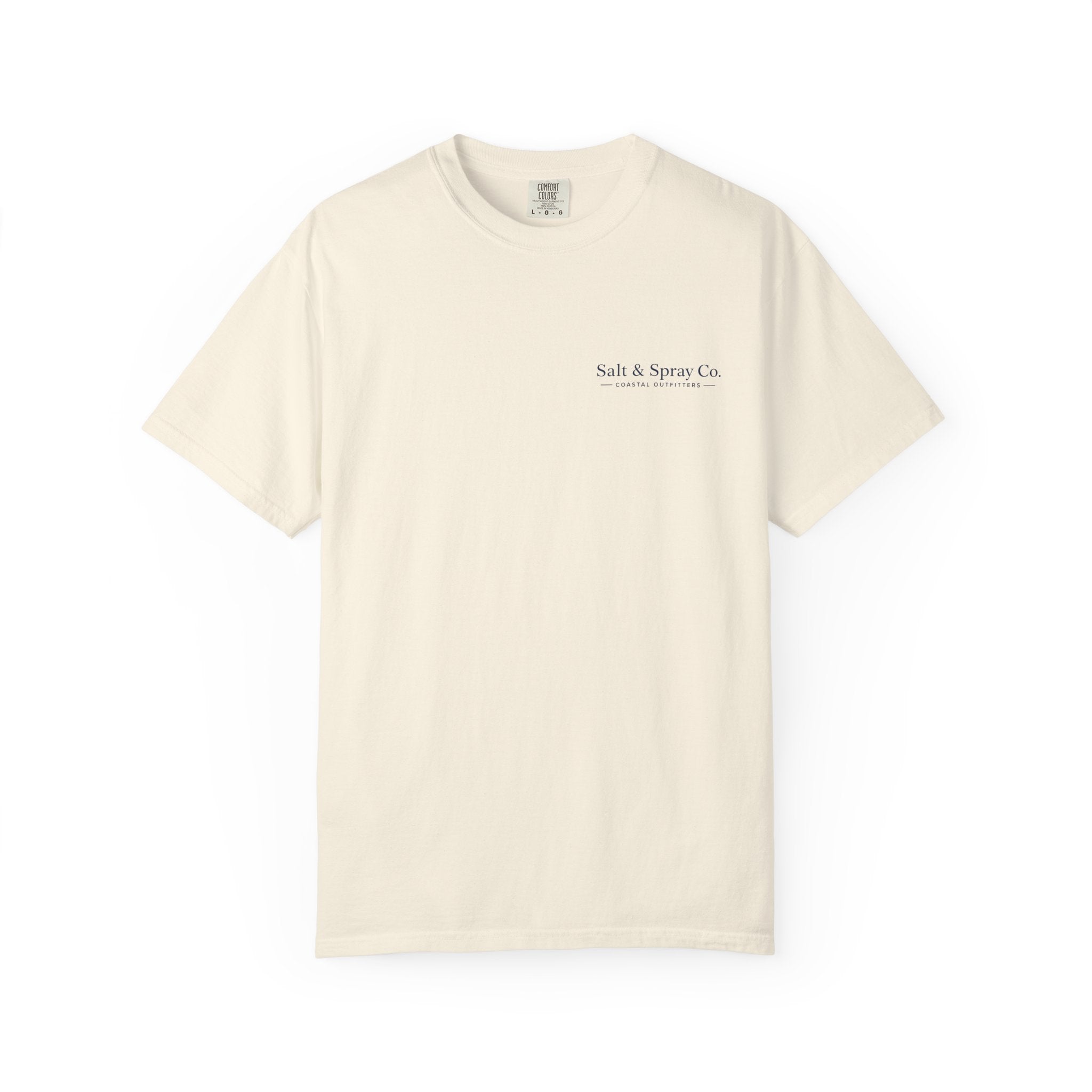 Estes Flats Nautical Chart Tee — Follow the Grass Line