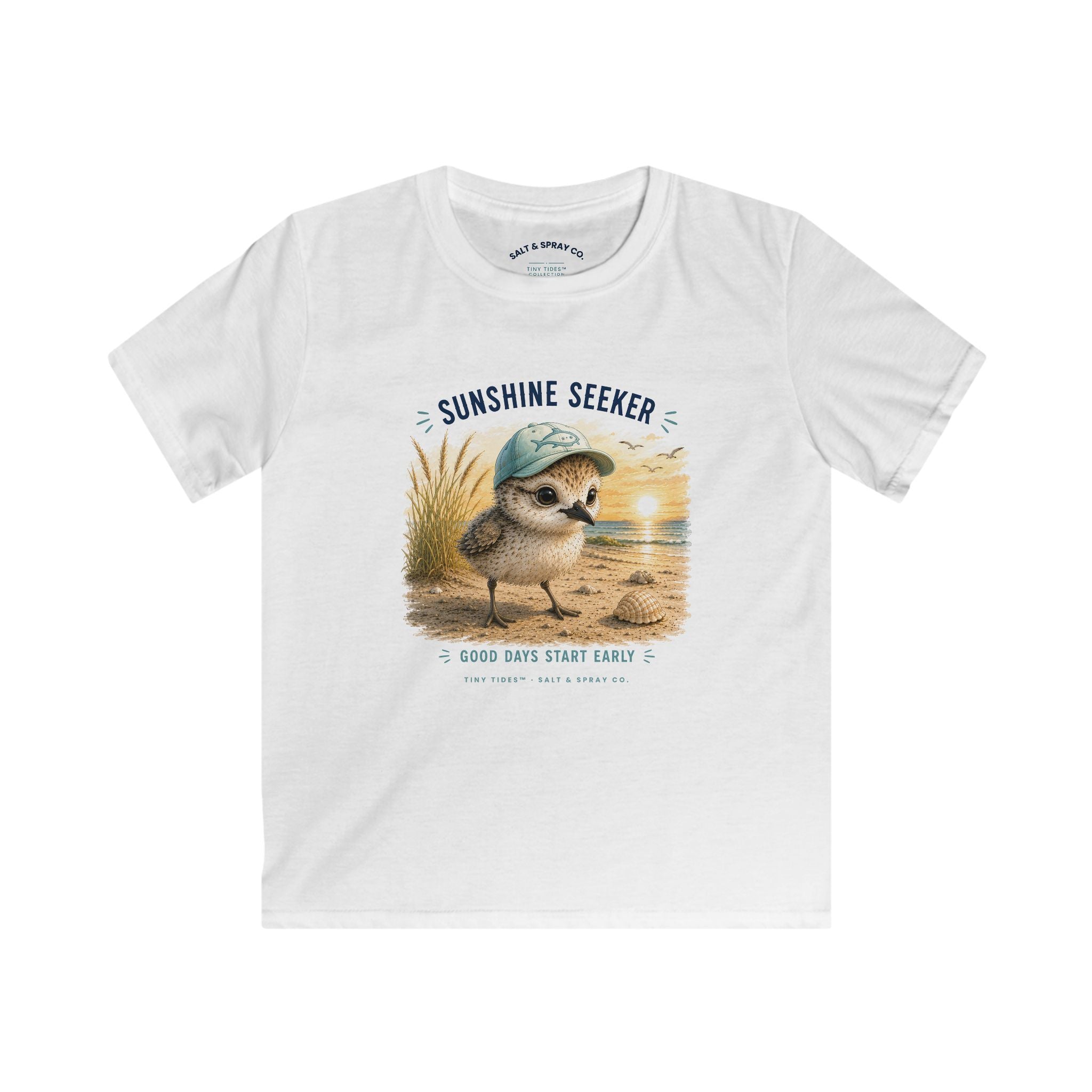 Kids Tee — Sunshine Seeker  | Tiny Tides™ Collection  | Salt & Spray Co.