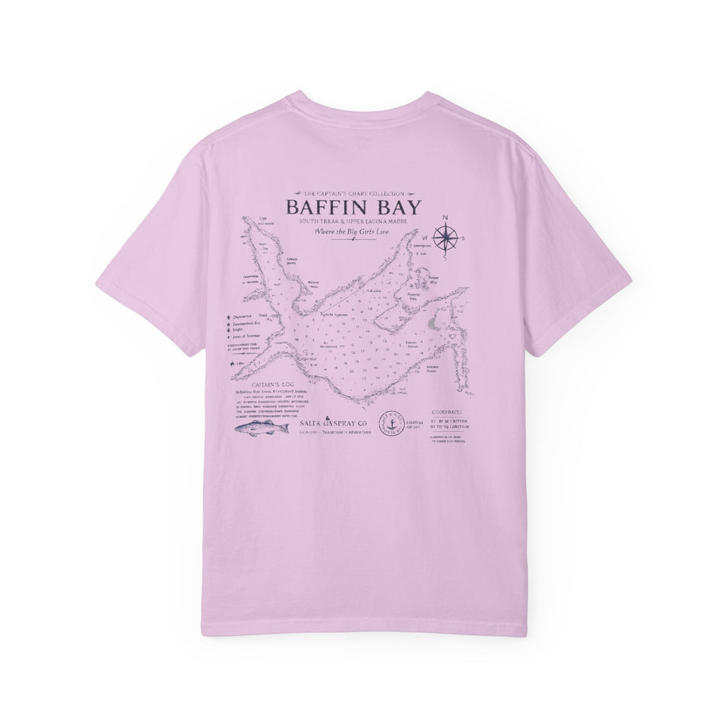 Baffin Bay Nautical Chart Tee — Where the Big Girls Live