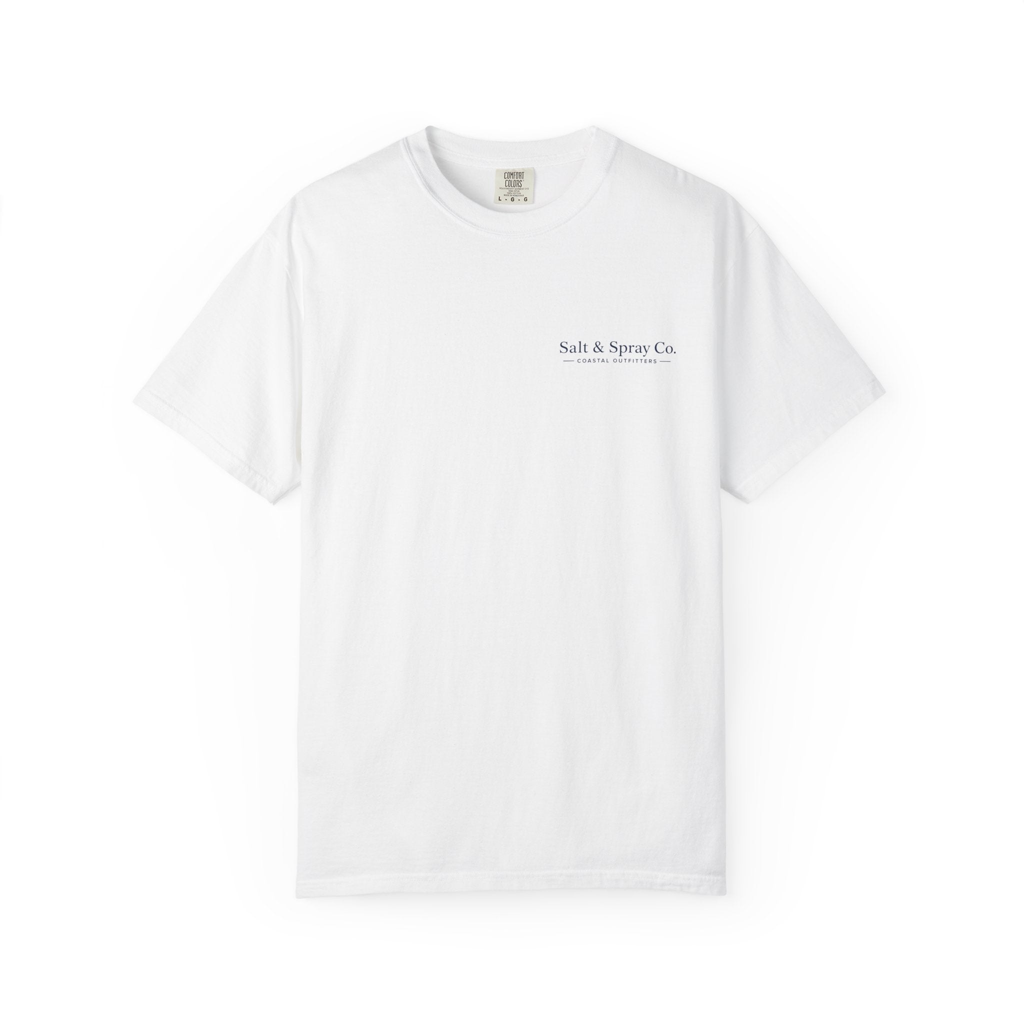 Estes Flats Nautical Chart Tee — Follow the Grass Line