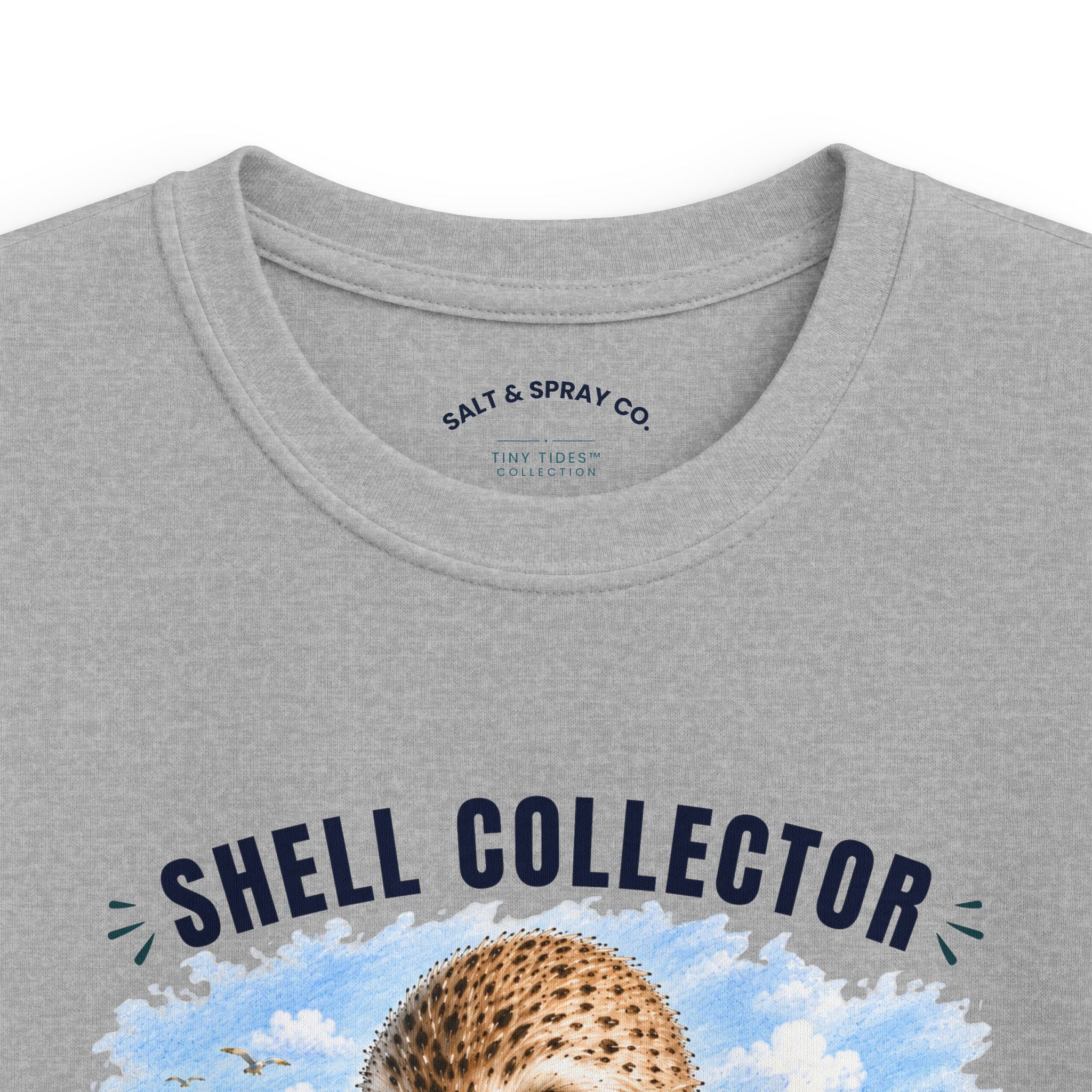 Kids Tee – Shell Collector | Tiny Tides™ Collection | Salt & Spray Co.
