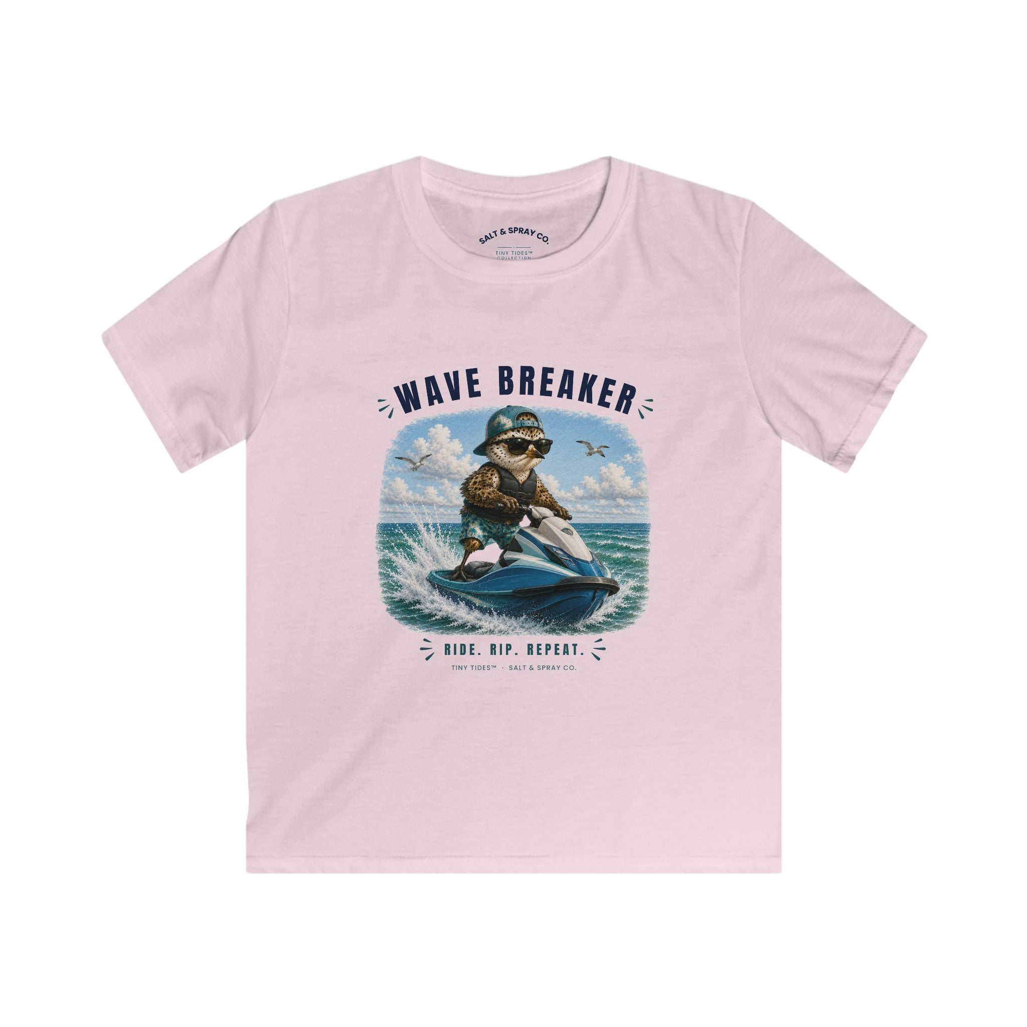 Kids Tee -- Wave Breaker | Tiny Tides™ Collection | Salt & Spray Co.