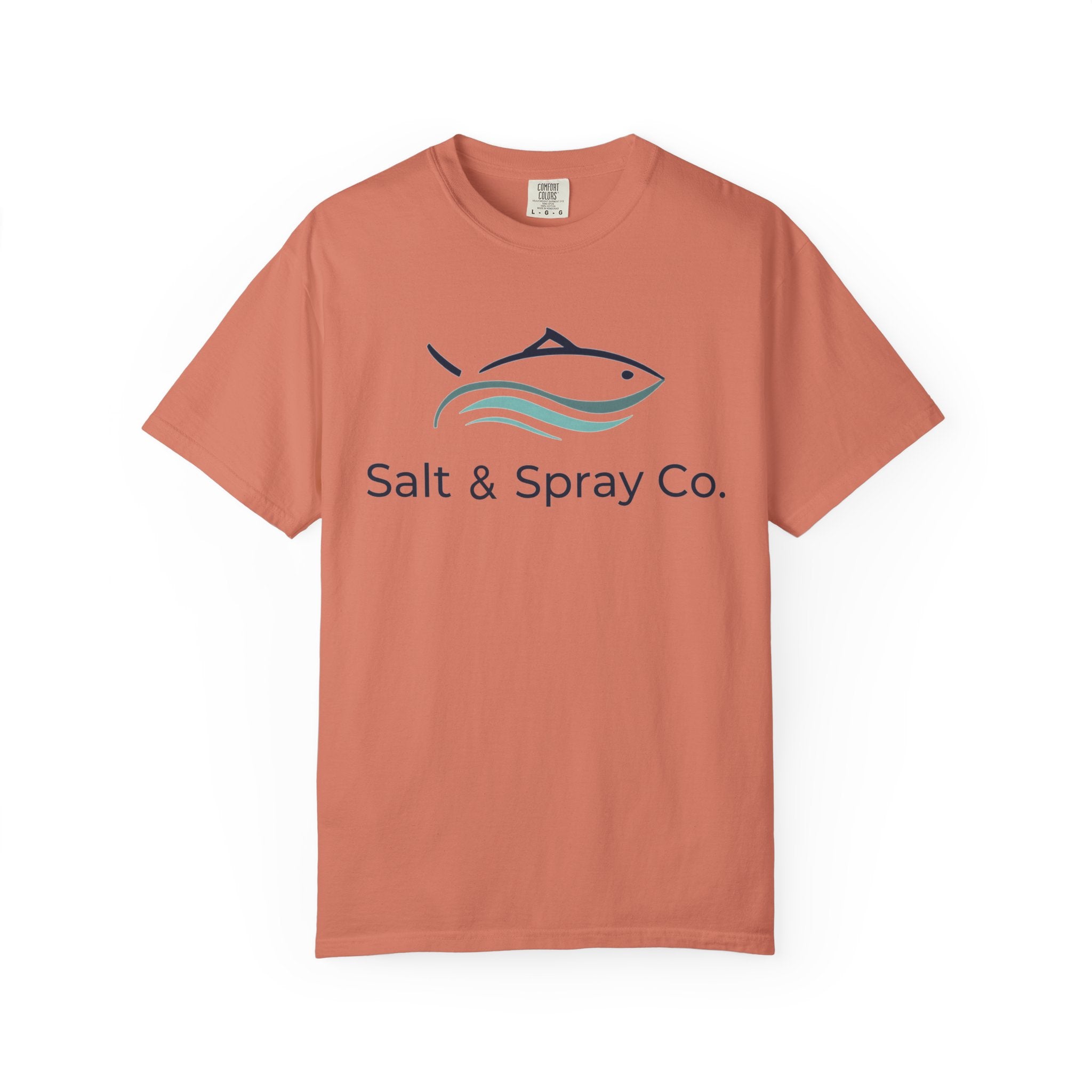 Salt & Spray Co. Coastal Logo T-Shirt — Gulf Coast Fishing & Beach Tee, Unisex