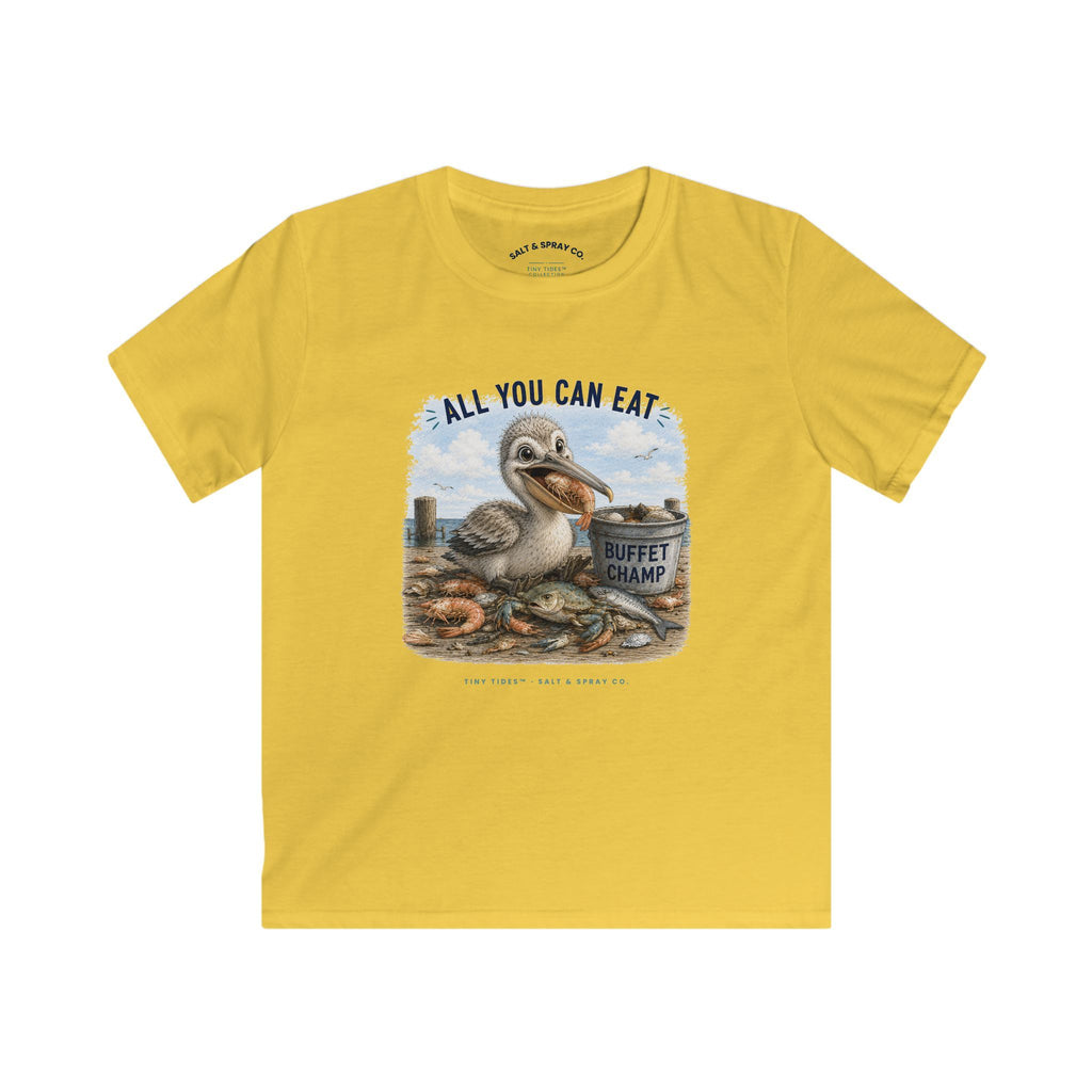 Kids Tee – All You Can Eat | Tiny Tides™ Collection | Salt & Spray Co.