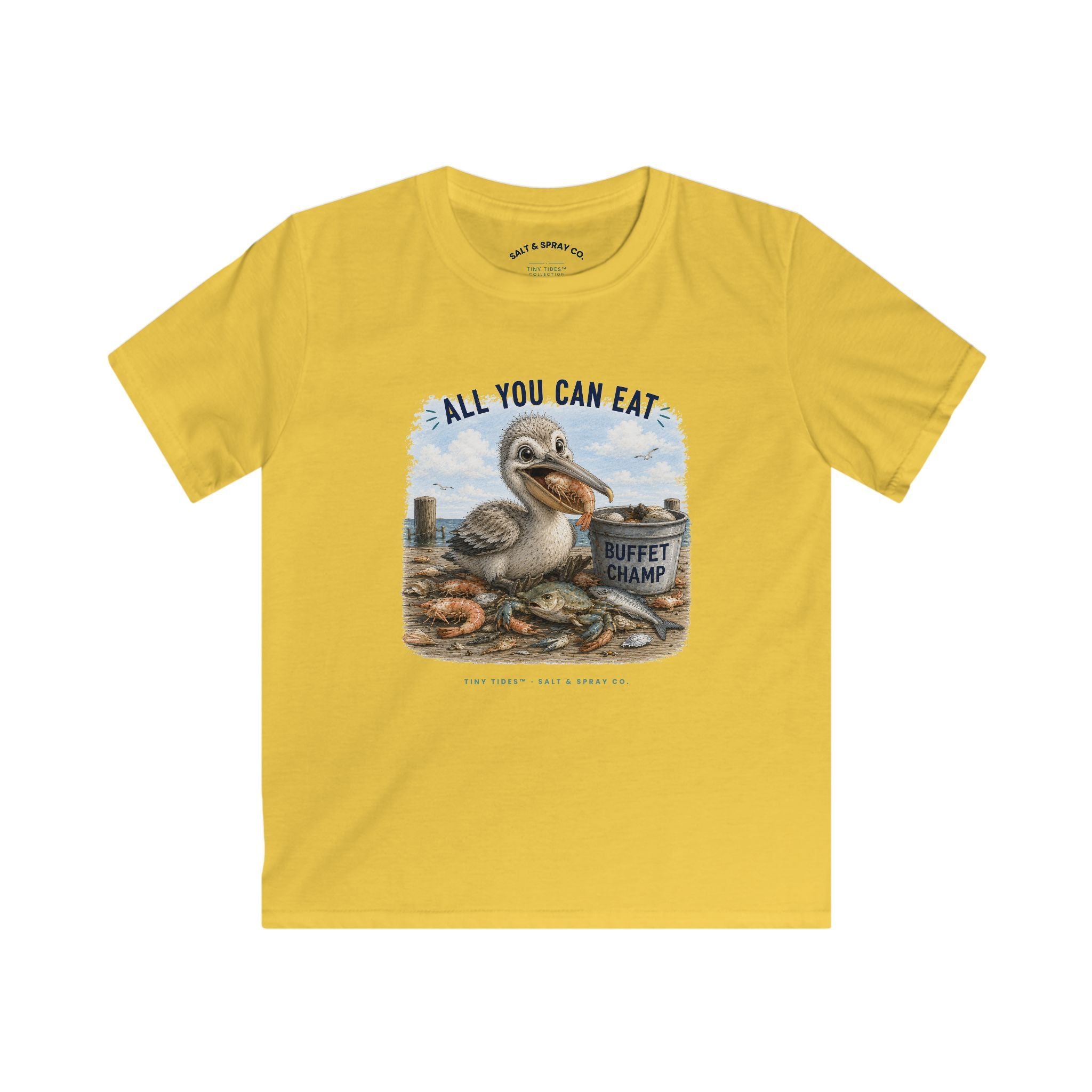 Kids Tee – All You Can Eat | Tiny Tides™ Collection | Salt & Spray Co.