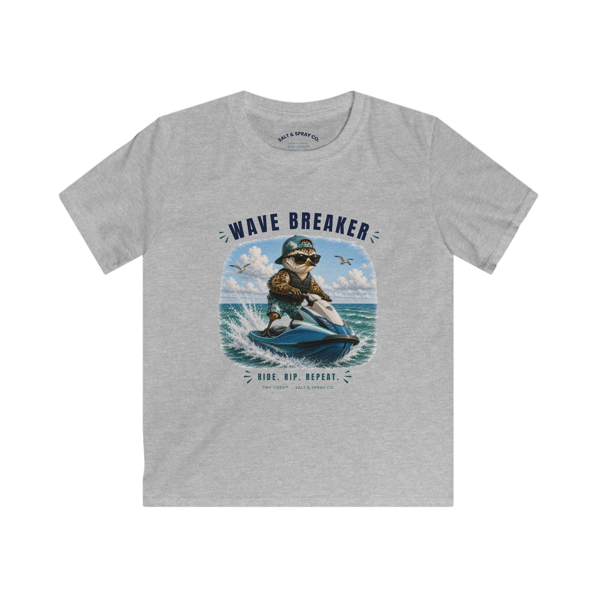 Kids Tee -- Wave Breaker | Tiny Tides™ Collection | Salt & Spray Co.
