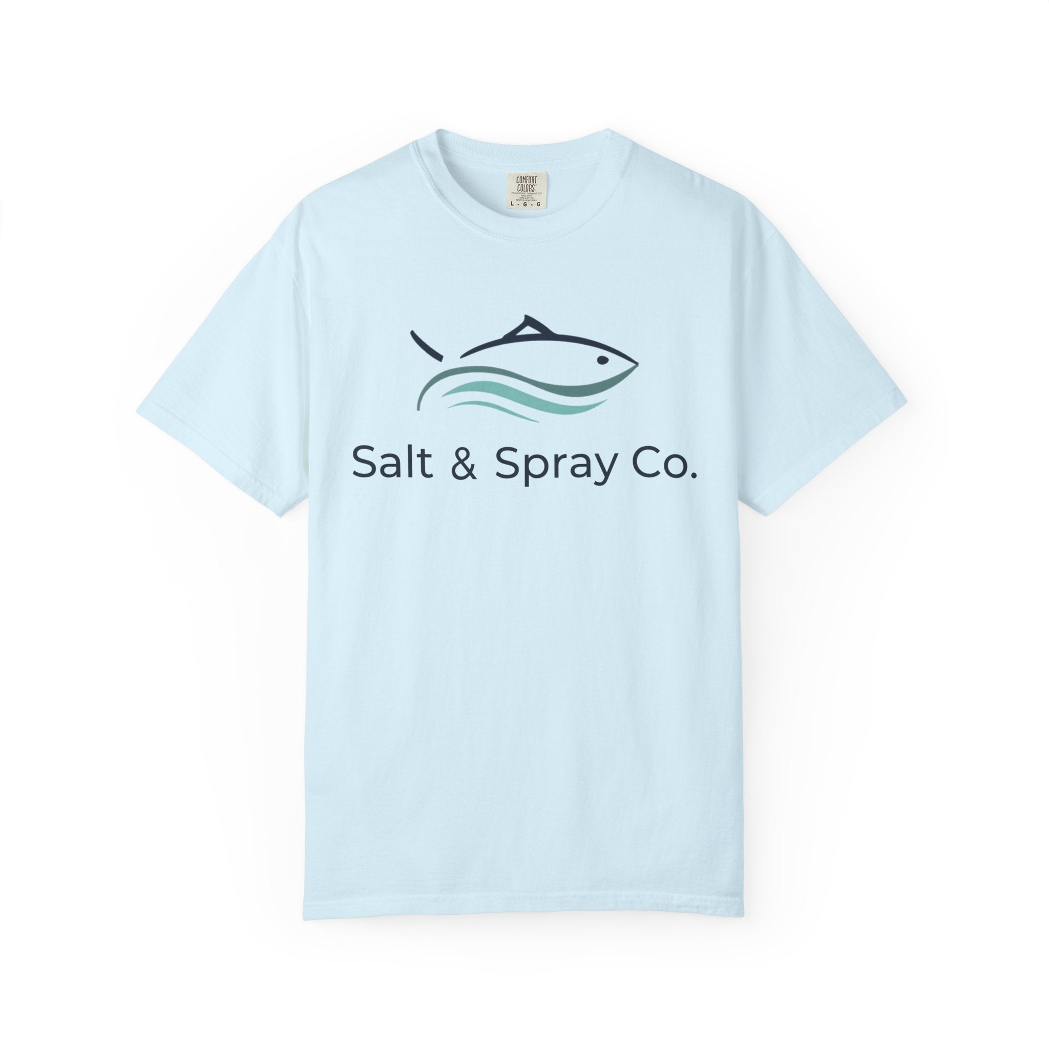 Salt & Spray Co. Coastal Logo T-Shirt — Gulf Coast Fishing & Beach Tee, Unisex