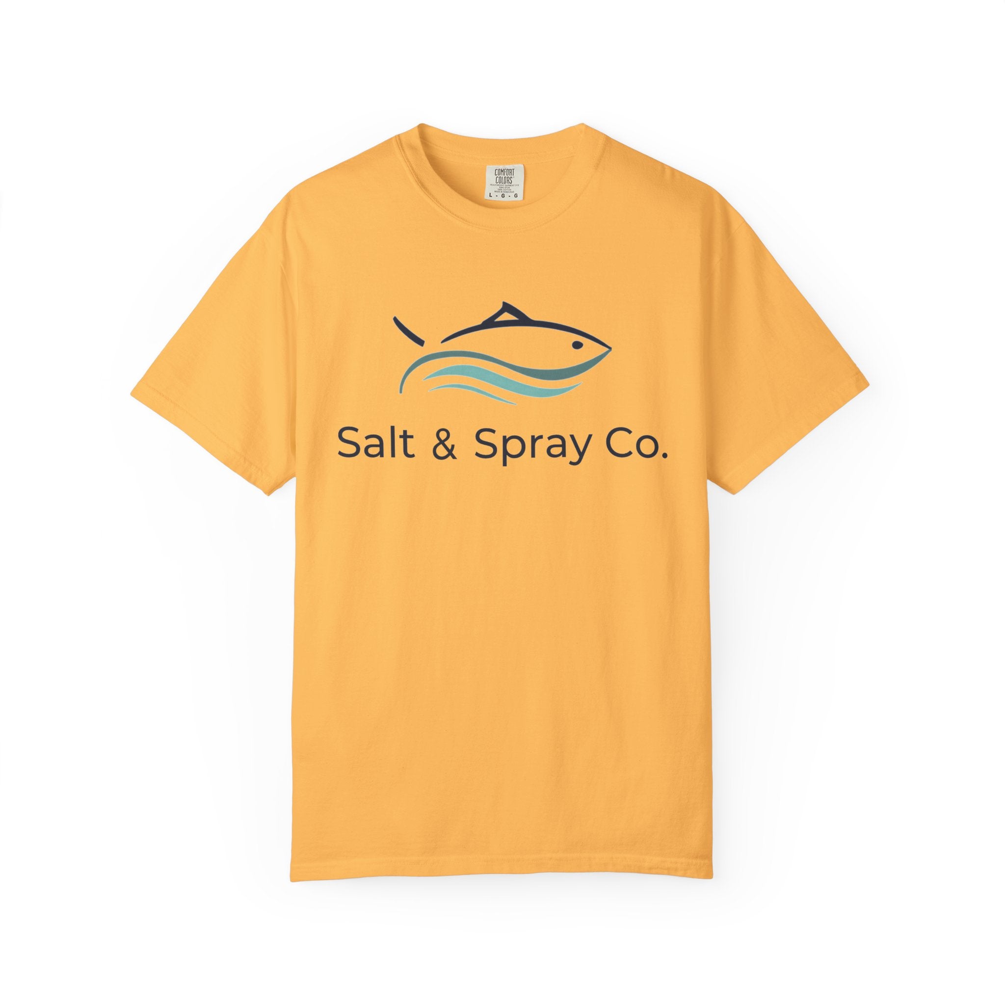 Salt & Spray Co. Coastal Logo T-Shirt — Gulf Coast Fishing & Beach Tee, Unisex