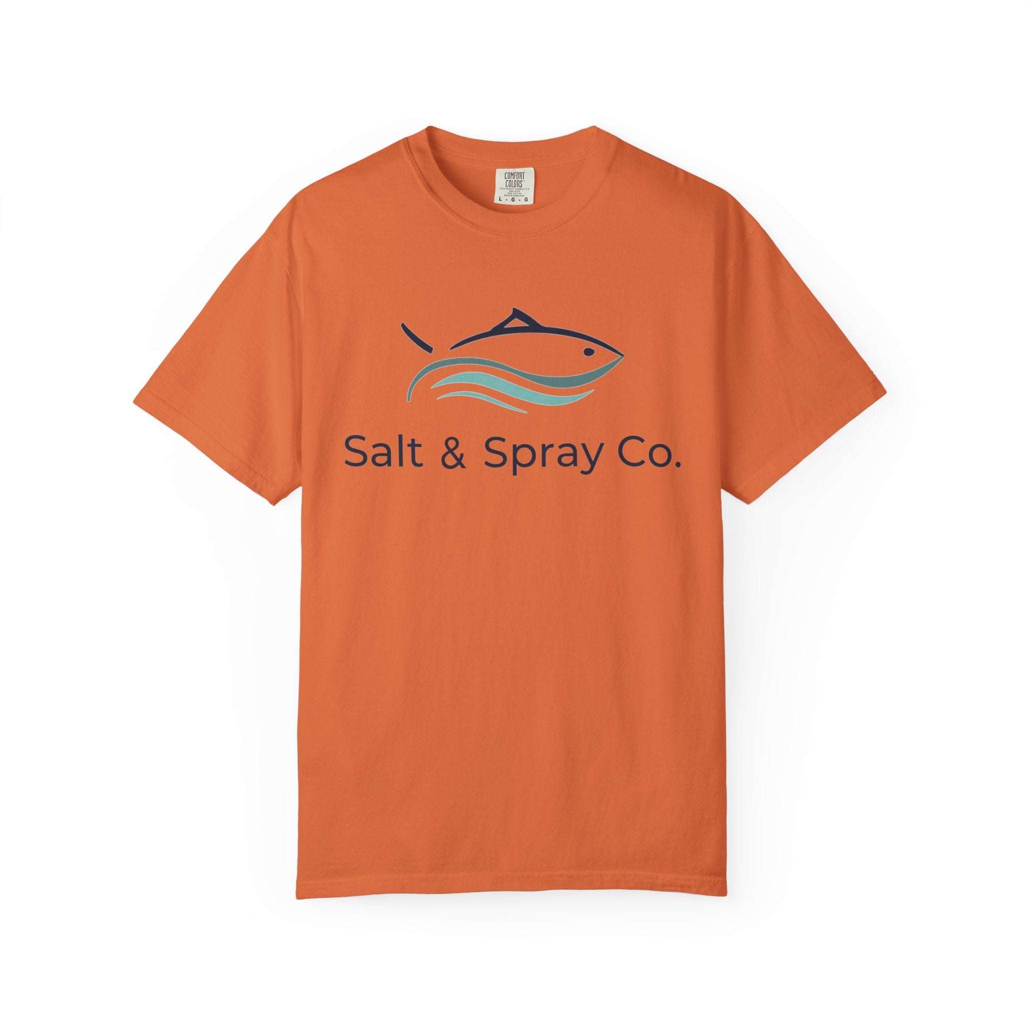Salt & Spray Co. Coastal Logo T-Shirt — Gulf Coast Fishing & Beach Tee, Unisex