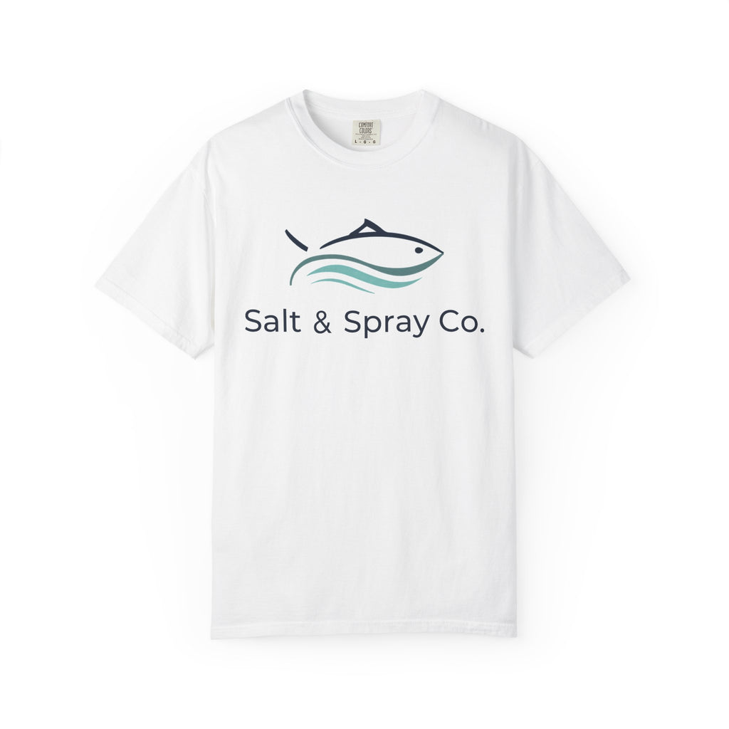 Salt & Spray Co. Coastal Logo T-Shirt — Gulf Coast Fishing & Beach Tee, Unisex