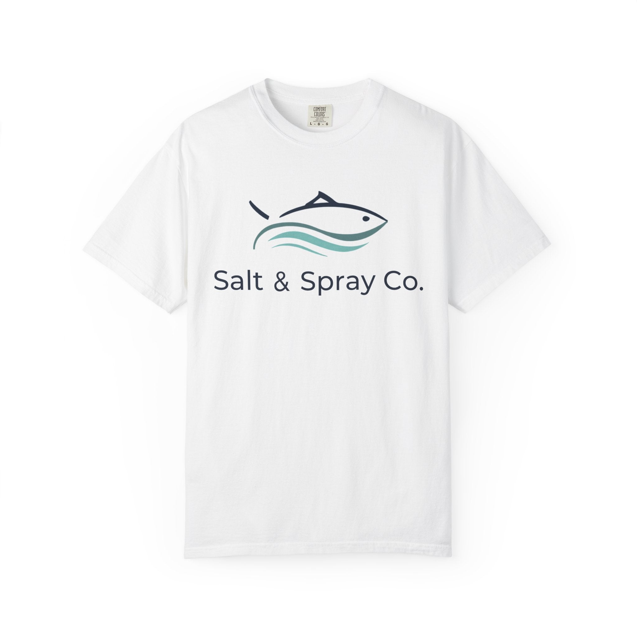Salt & Spray Co. Coastal Logo T-Shirt — Gulf Coast Fishing & Beach Tee, Unisex