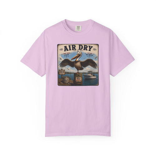 Air Dry Tee — Funny Pelican Beach Humor T-Shirt