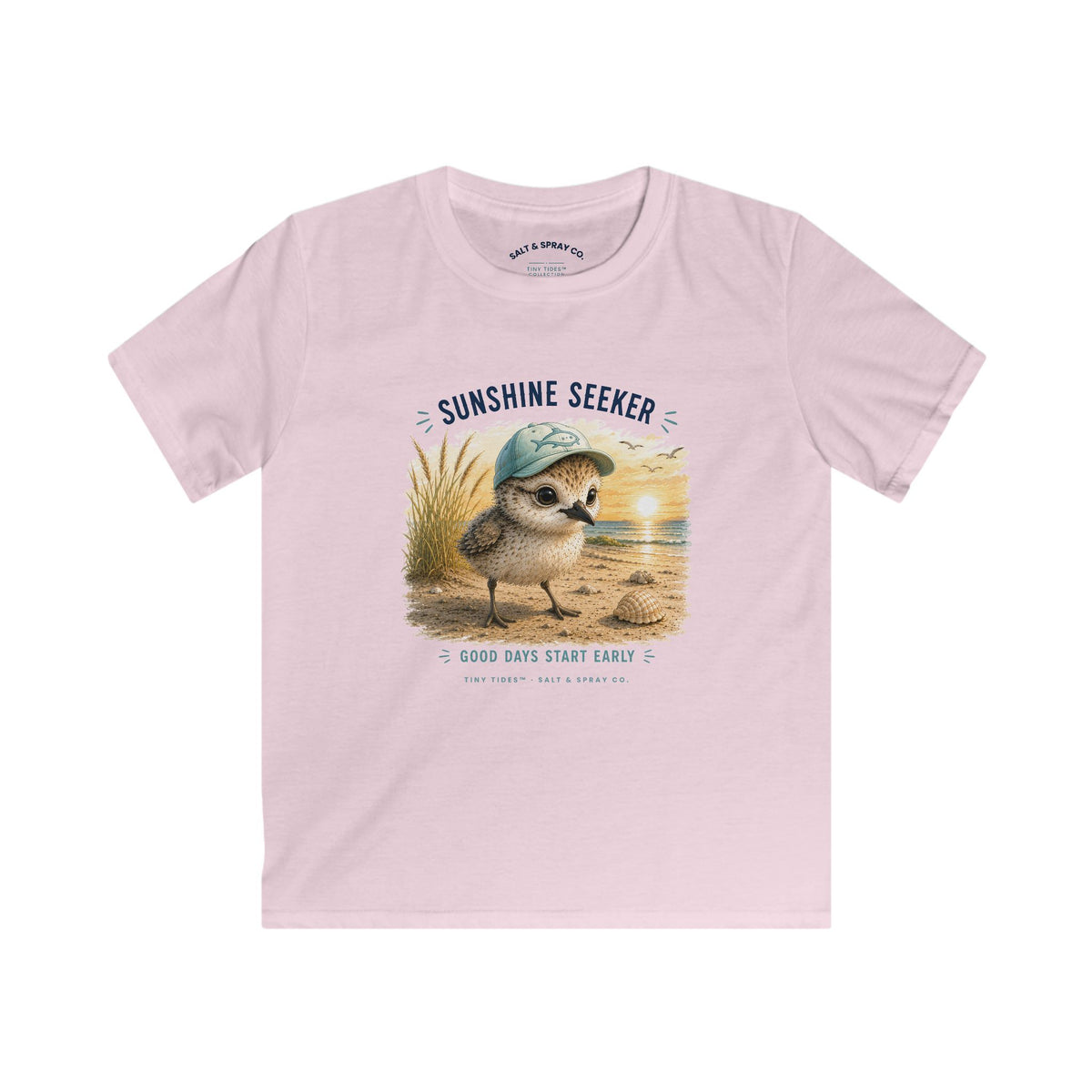 Kids Tee — Sunshine Seeker  | Tiny Tides™ Collection  | Salt & Spray Co.