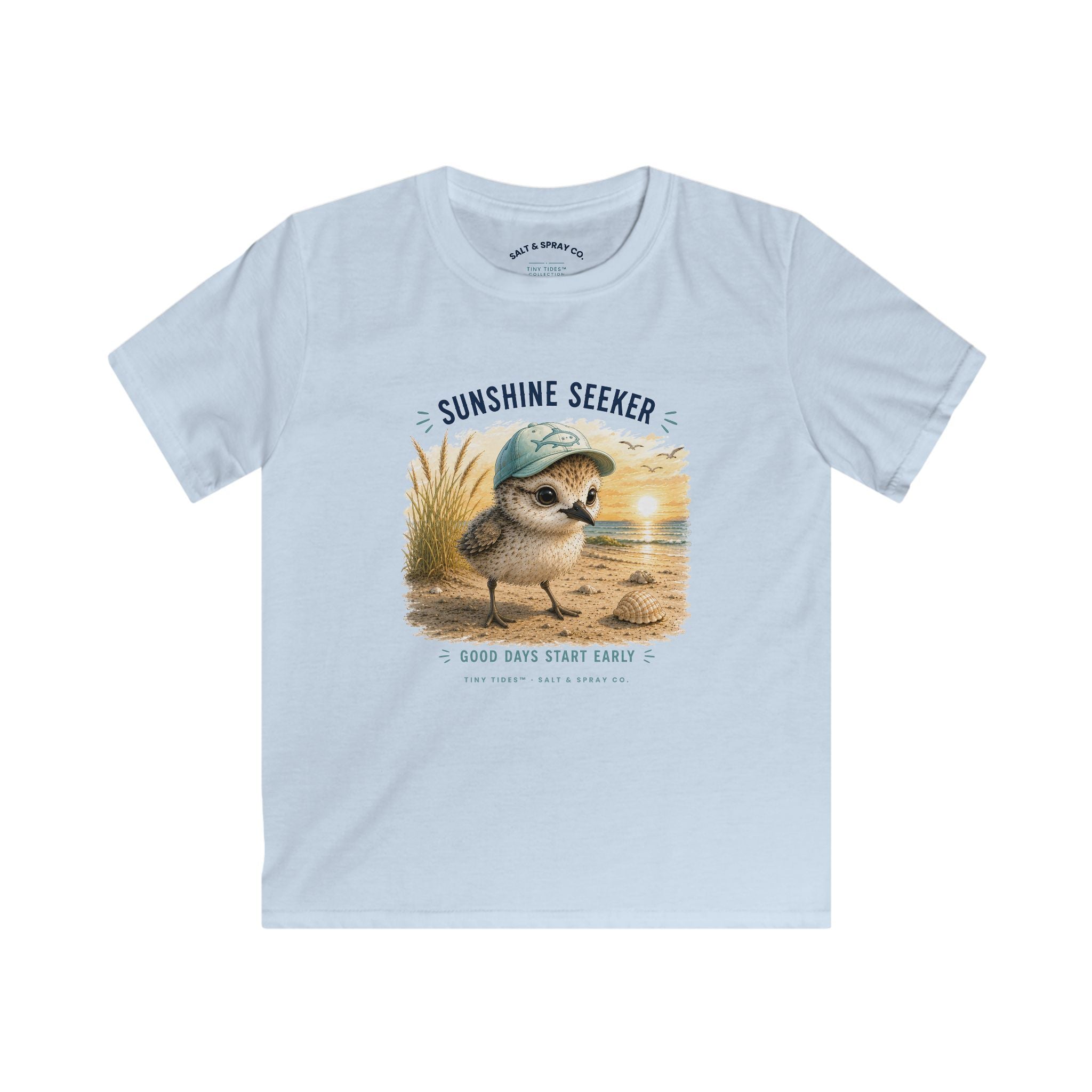 Kids Tee — Sunshine Seeker  | Tiny Tides™ Collection  | Salt & Spray Co.