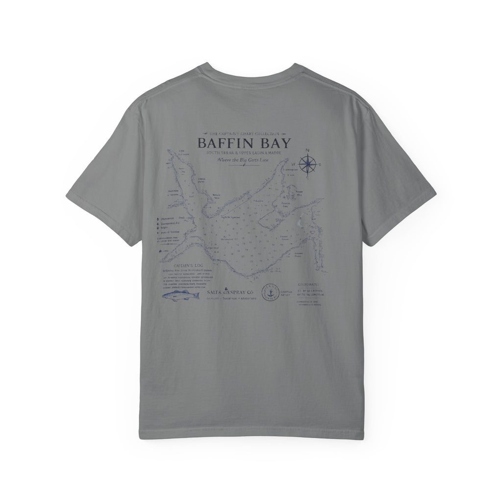 Baffin Bay Nautical Chart Tee — Where the Big Girls Live