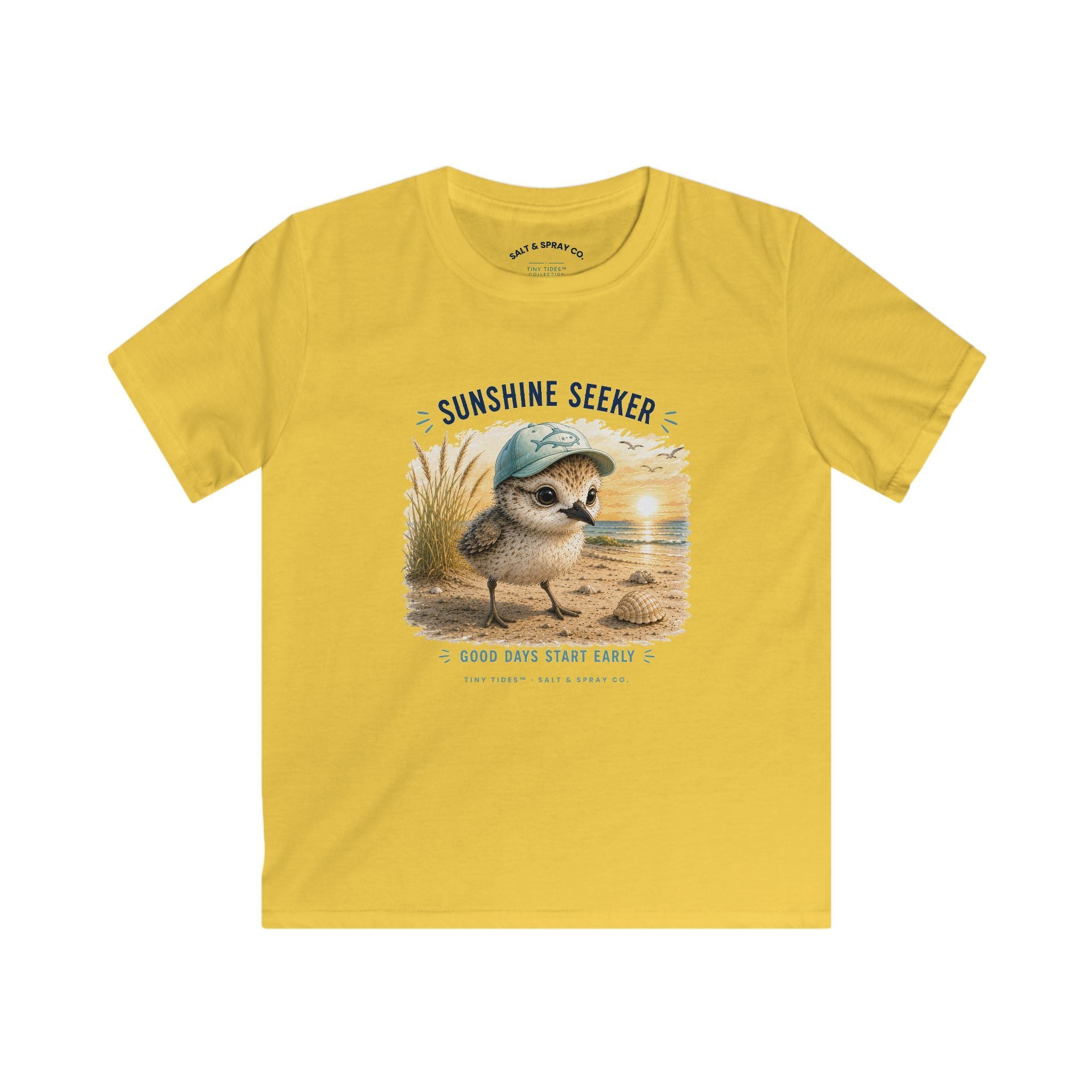 Kids Tee — Sunshine Seeker  | Tiny Tides™ Collection  | Salt & Spray Co.