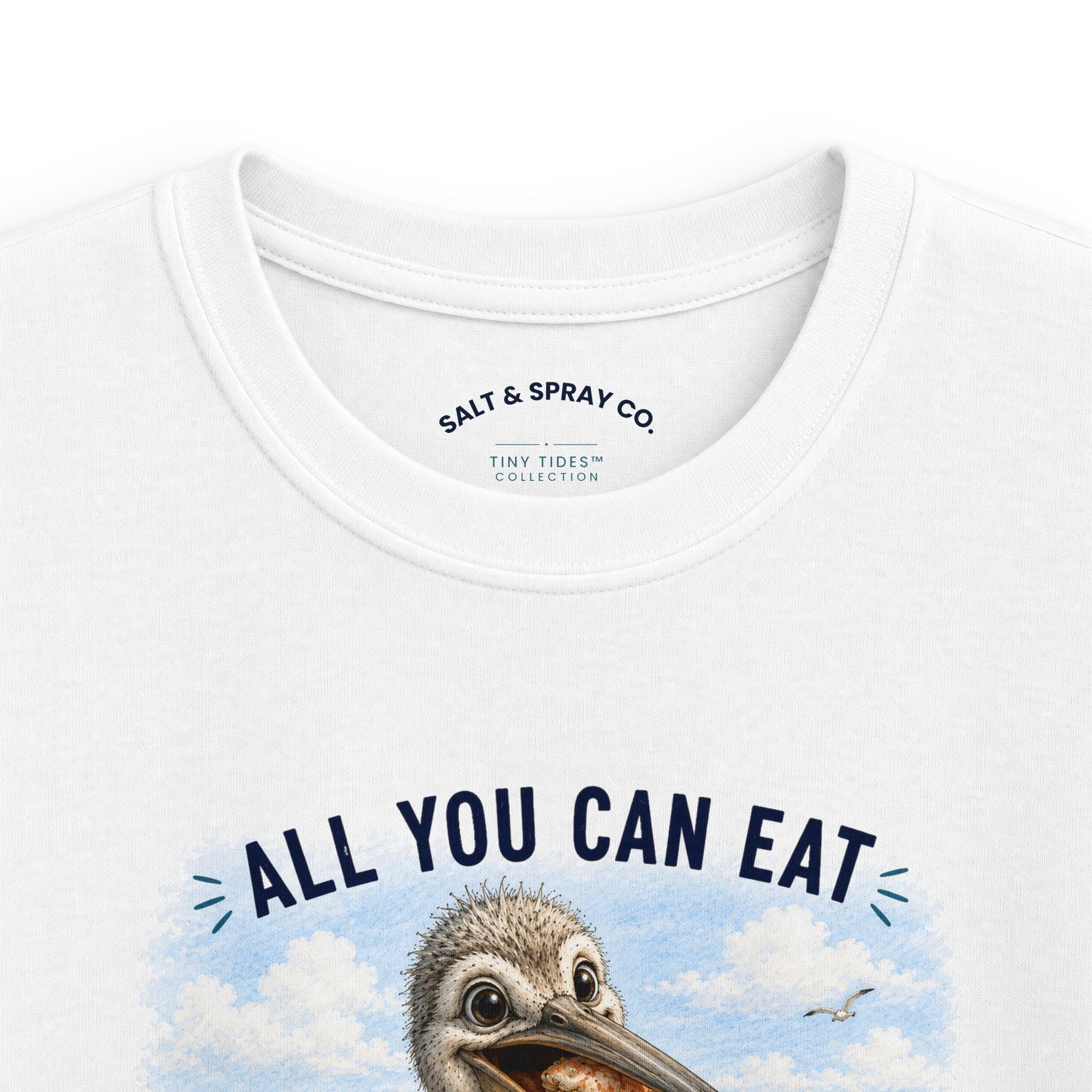 Kids Tee – All You Can Eat | Tiny Tides™ Collection | Salt & Spray Co.